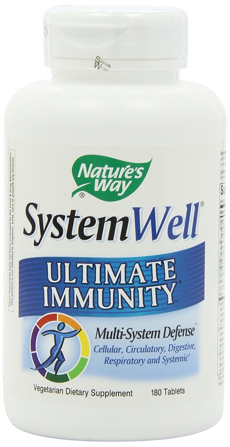 Nature's Way SystemWell Immune Formula Tablets, 180