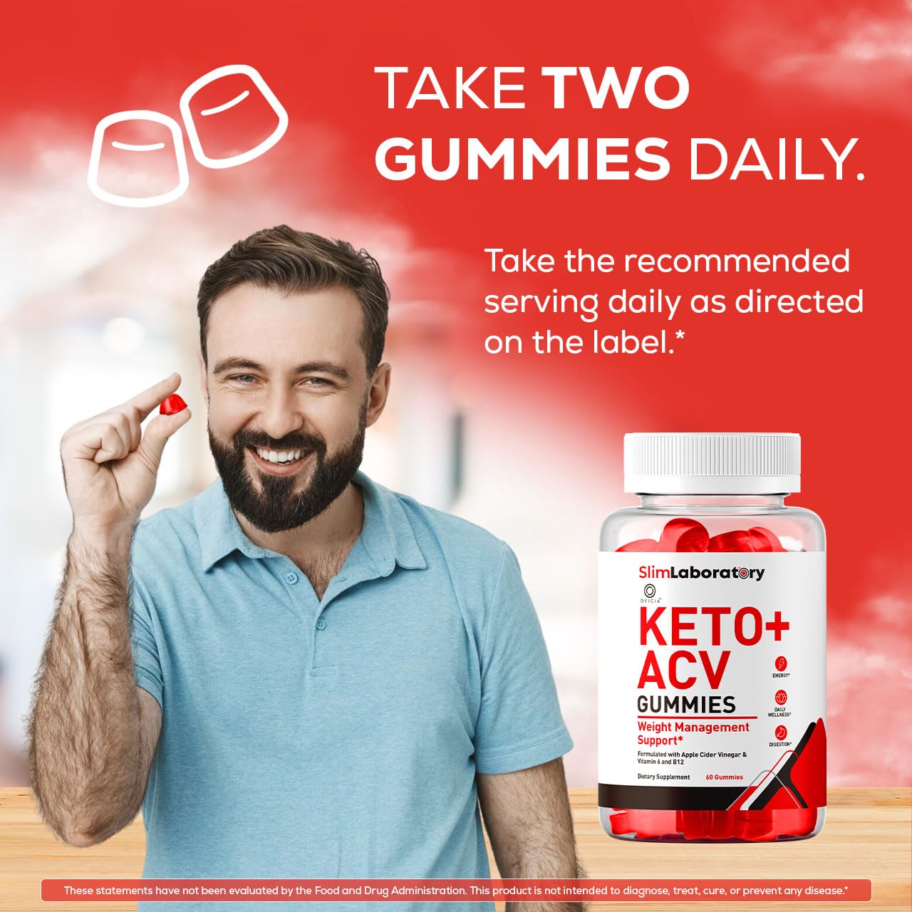 OVICIA Slim Laboratory Gummies 120 Gummies