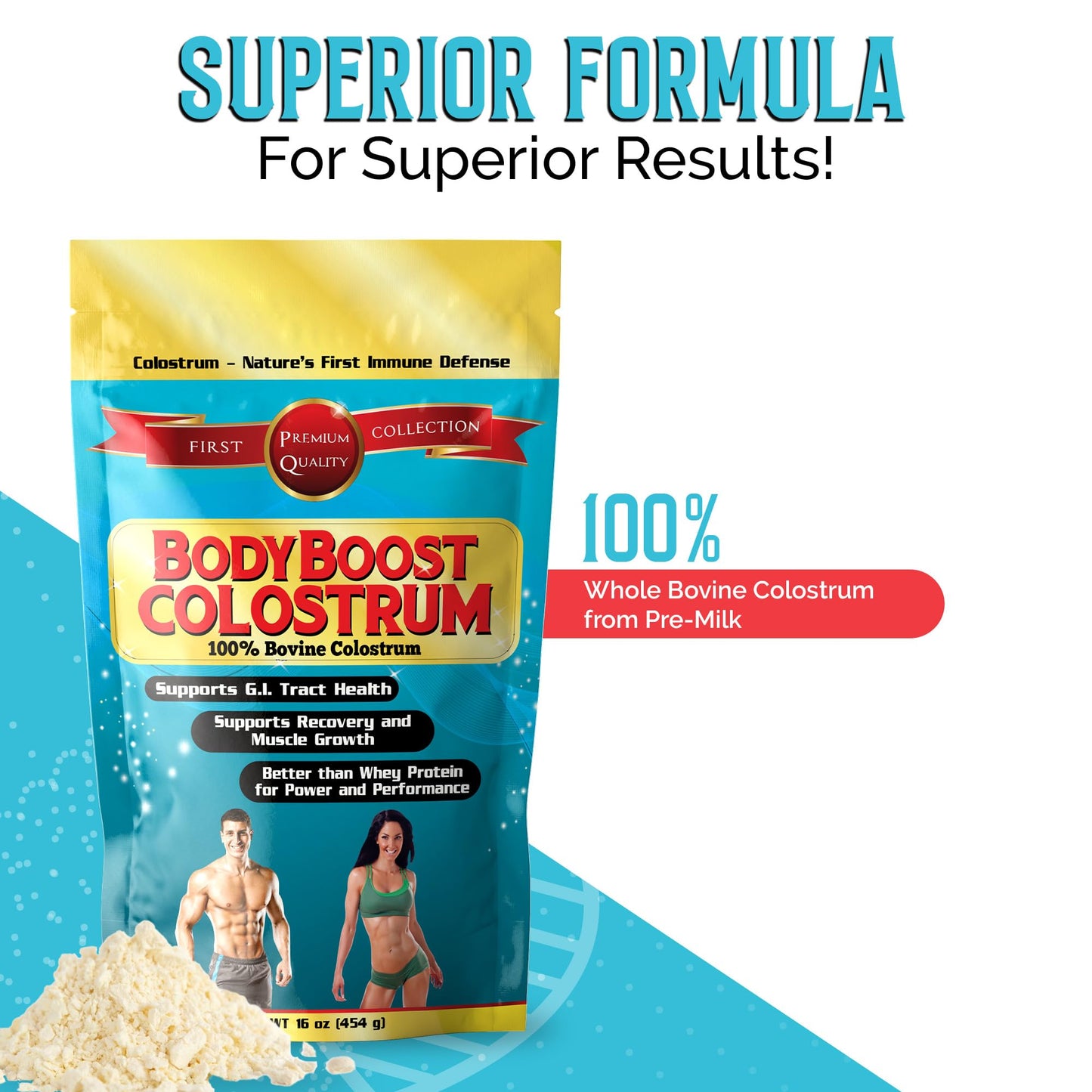 BodyBoost Colostrum Powder 16oz