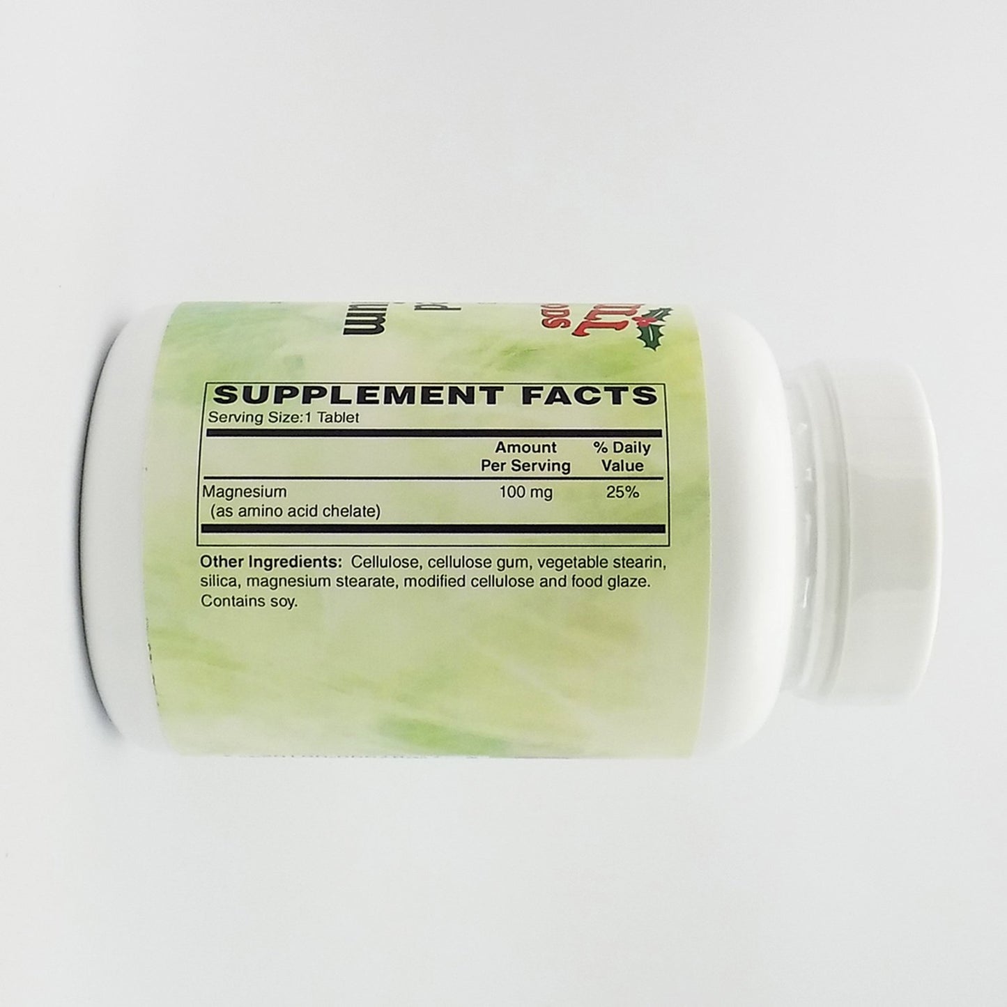 Holly Hill Health Foods Chelated Magnesium Tablets, 250