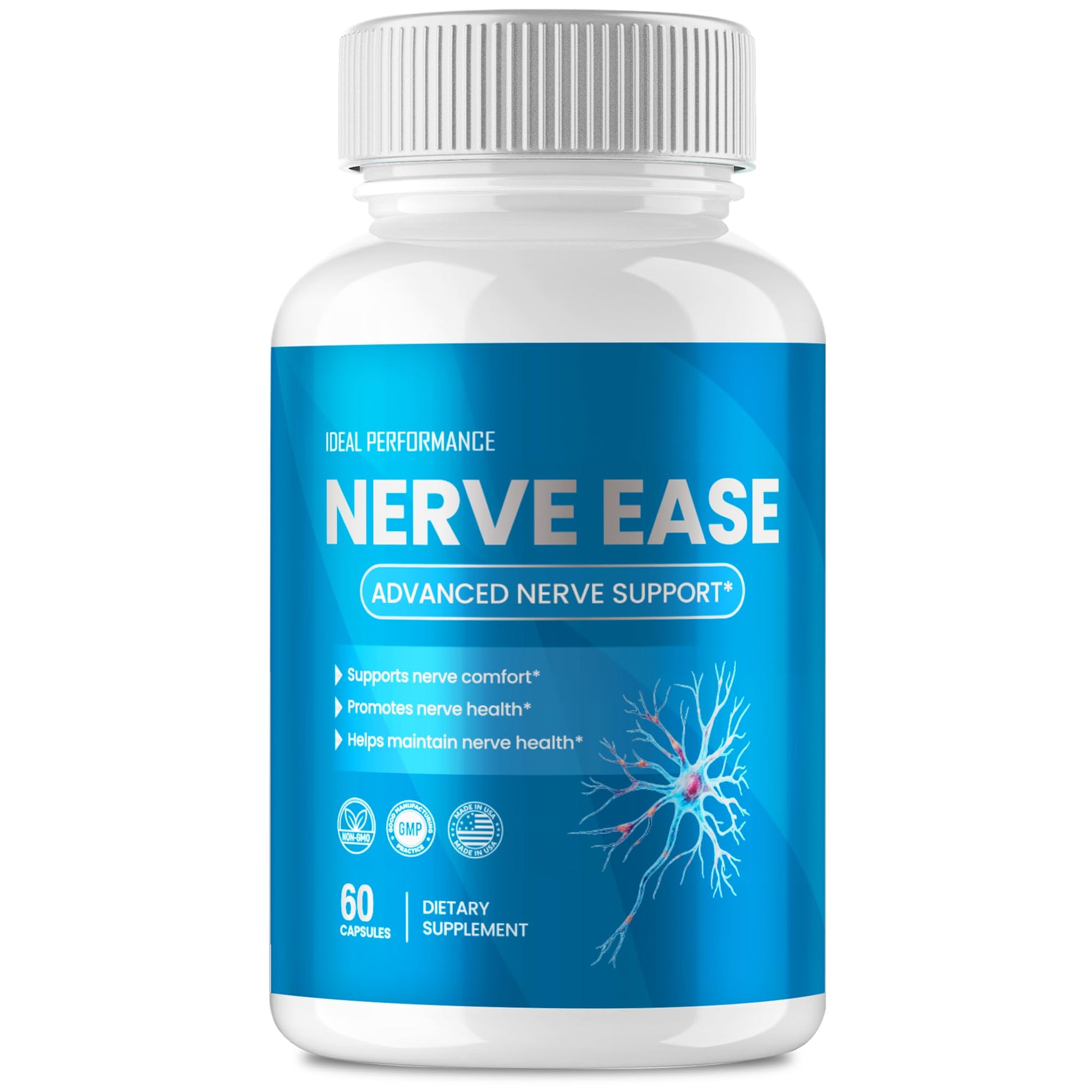 IDEAL PERFORMANCE Nerve Ease Capsules 60 Count