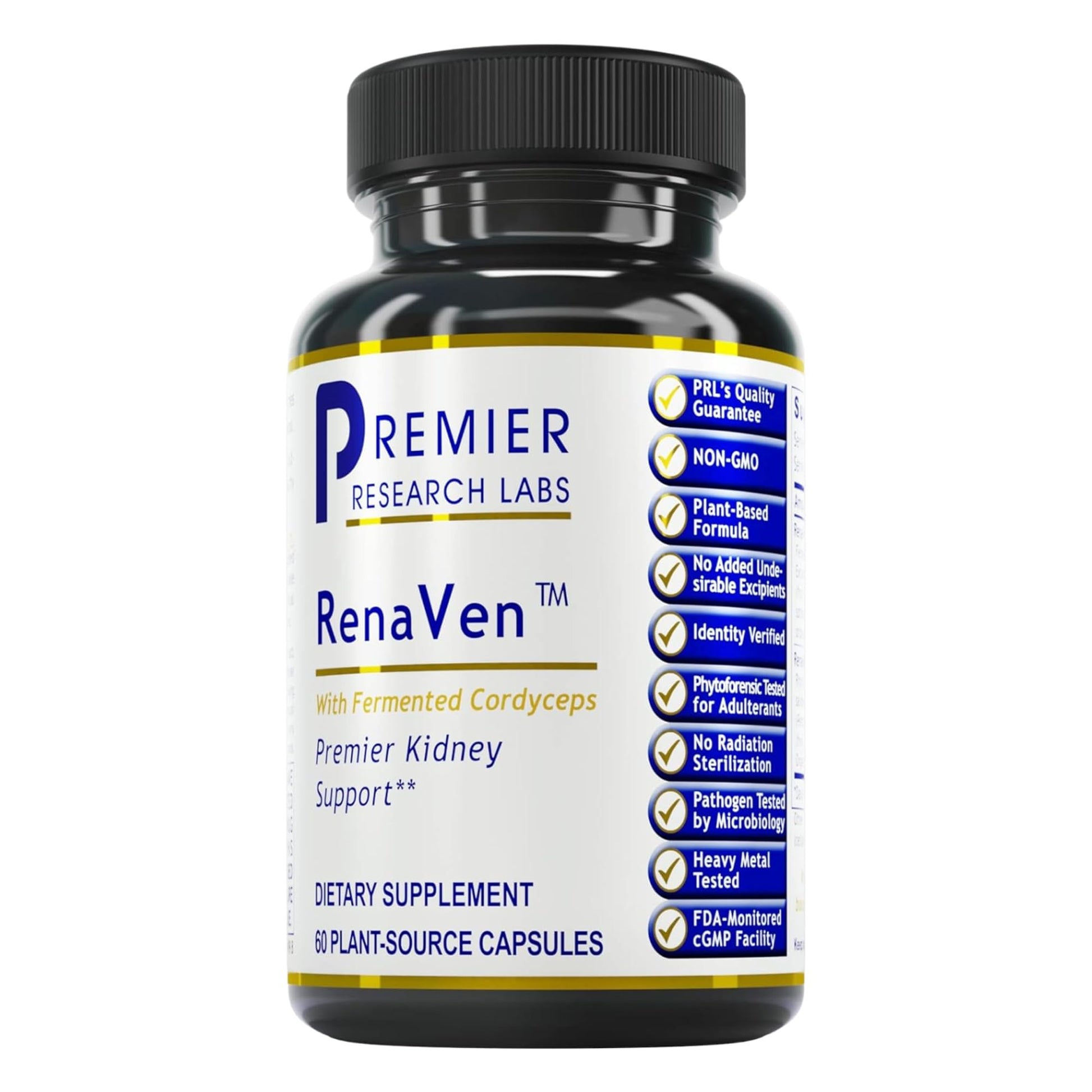 Premier Research Labs RenaVen Kidney Support Capsules 60 Count