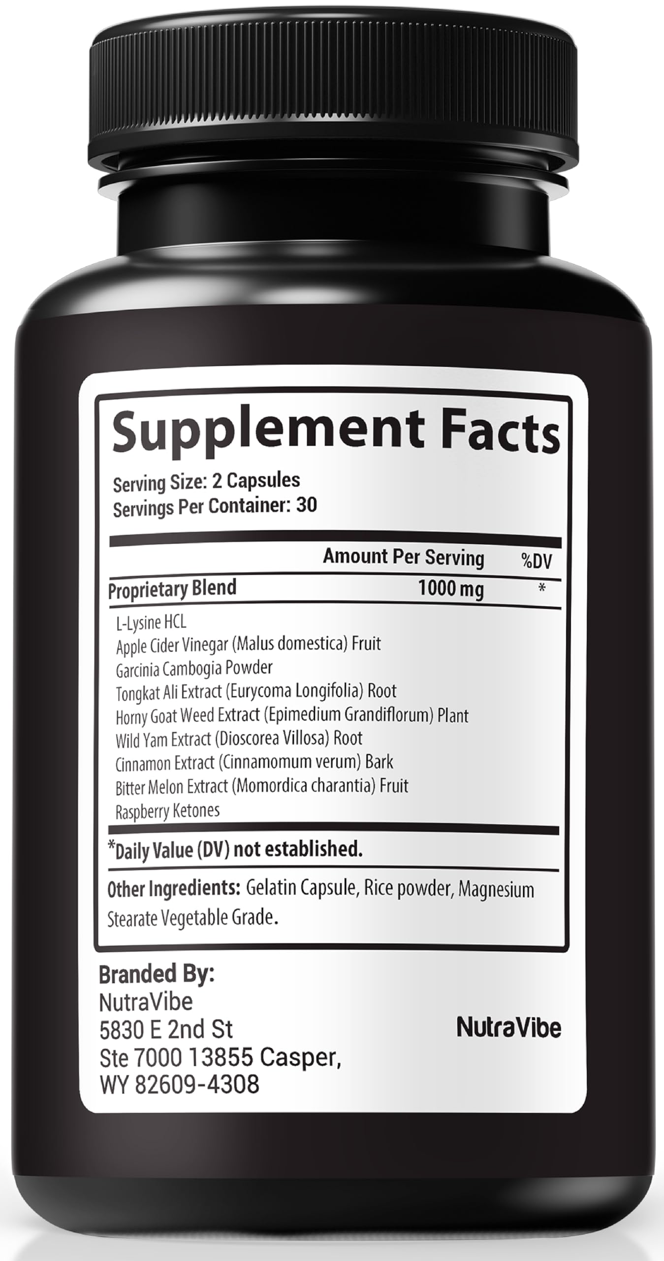 NutraVibe Ultra Gold Pills for Men 120 Capsules