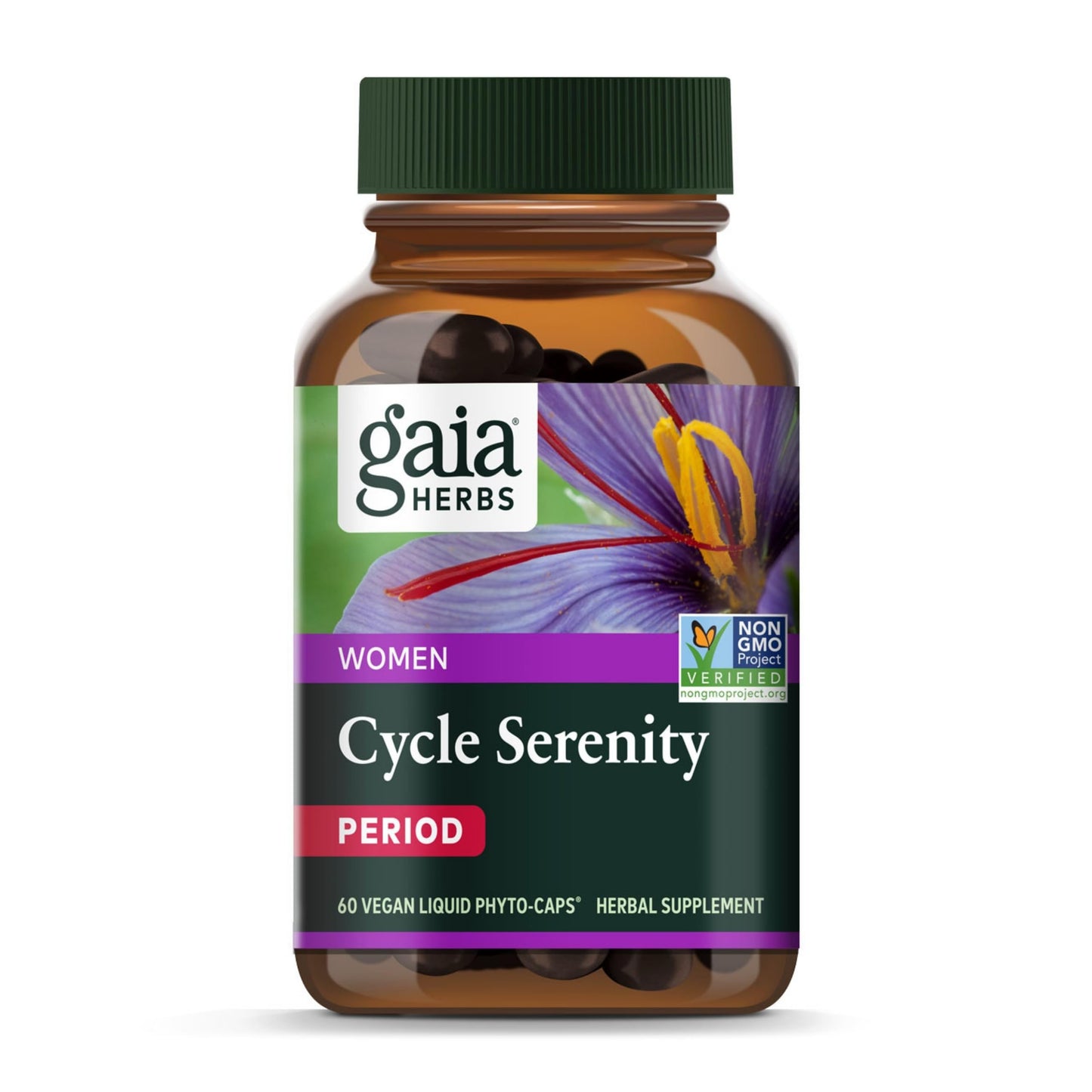 Gaia Herbs Period Cycle Serenity Capsule 60 Count