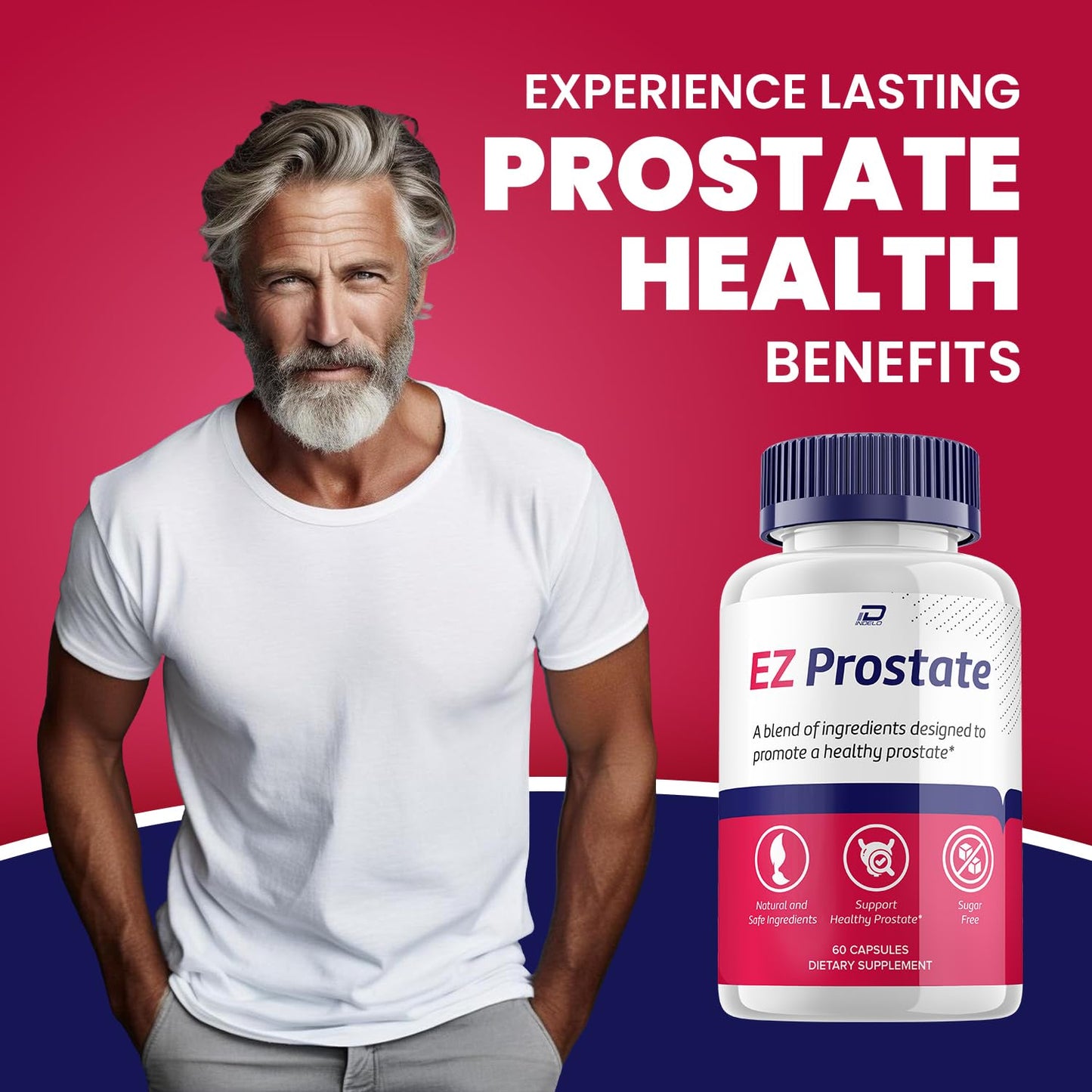 Indelo EZ Prostate Supplement for Men Capsules 120