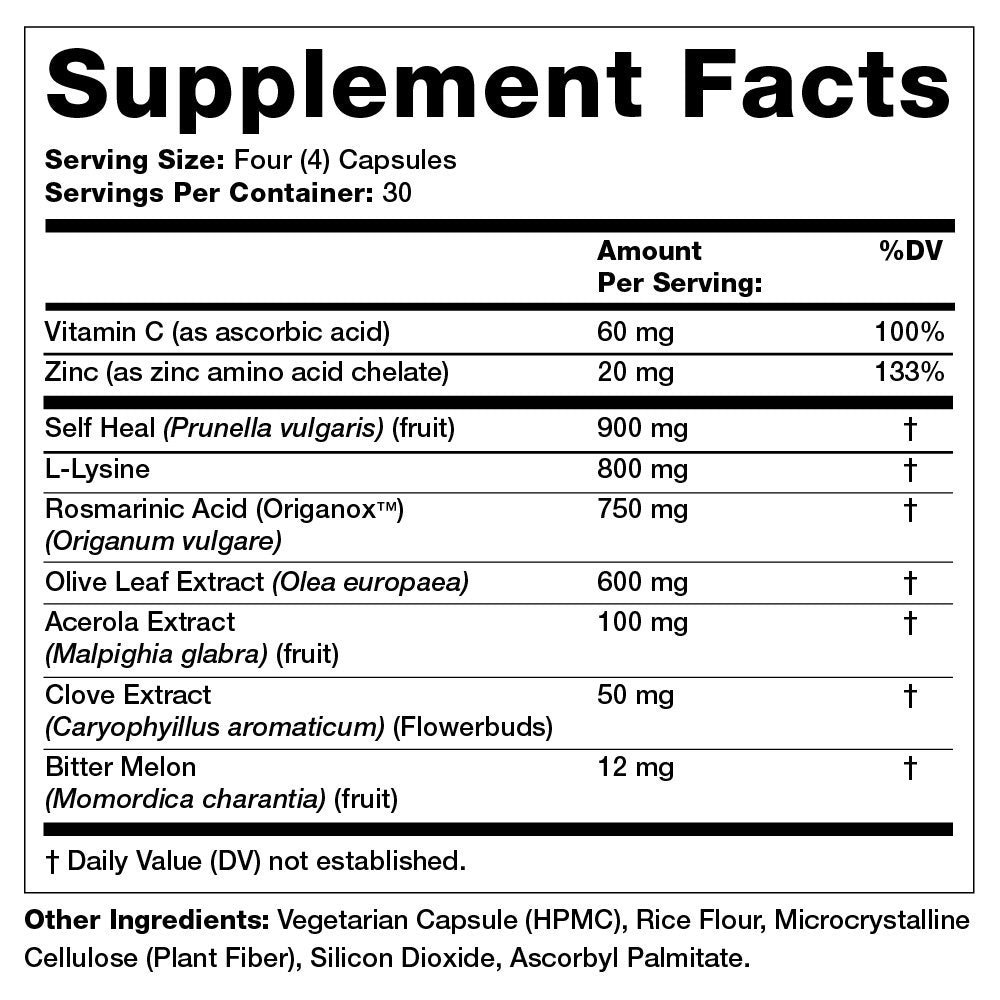 Olympian Labs Herp-eeze Next Generation Capsules 120