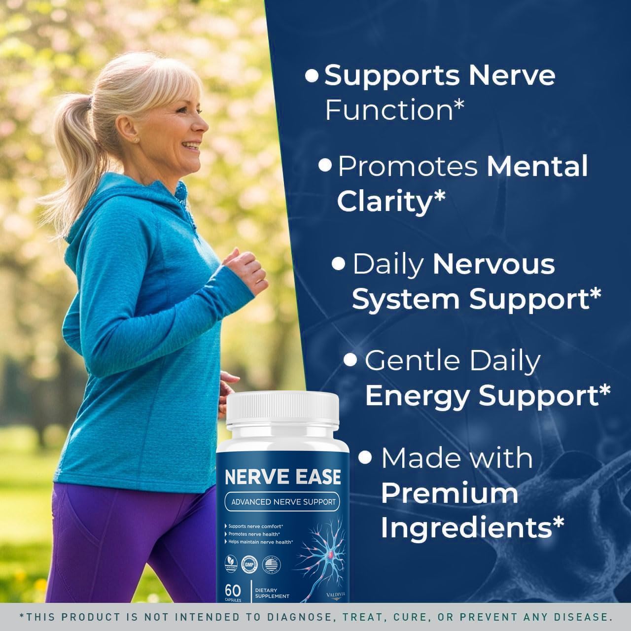 Valdivia Nerve Ease Capsules 180 Capsules