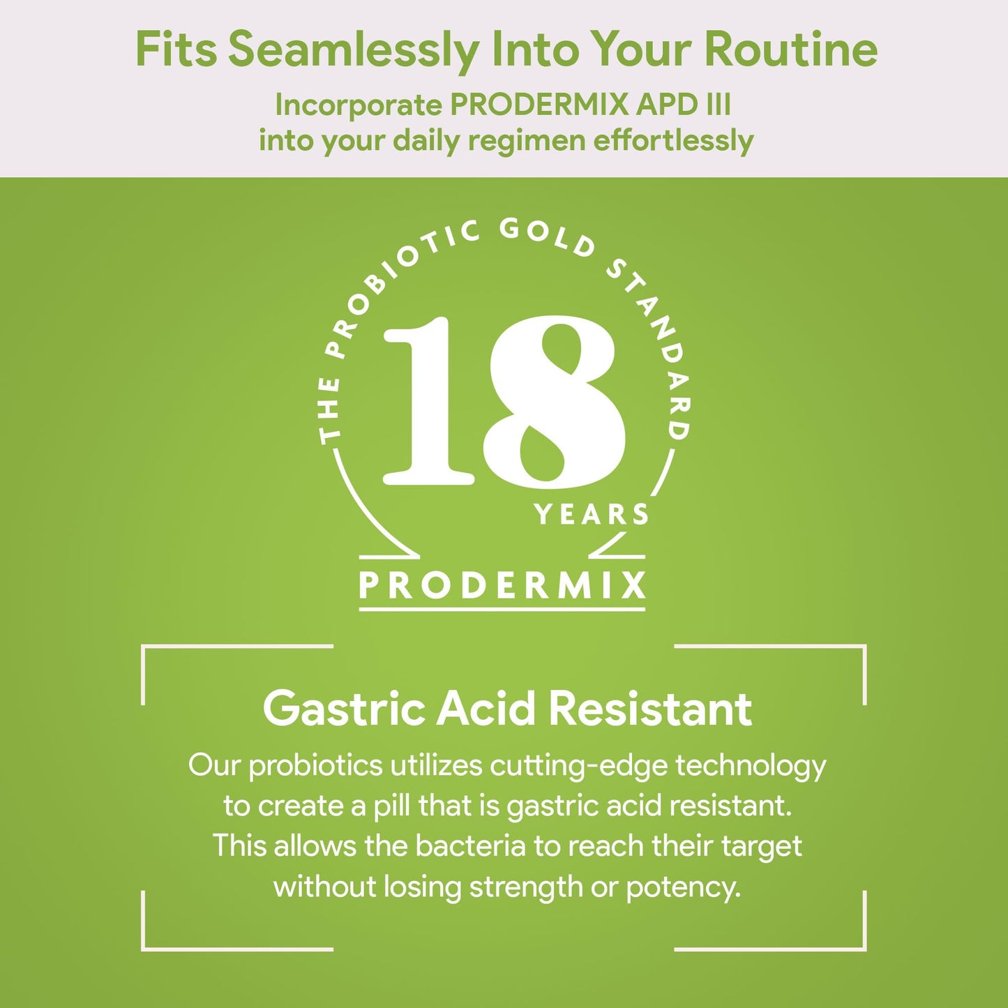 PRODERMIX APD III Probiotic Supplement Capsule 100