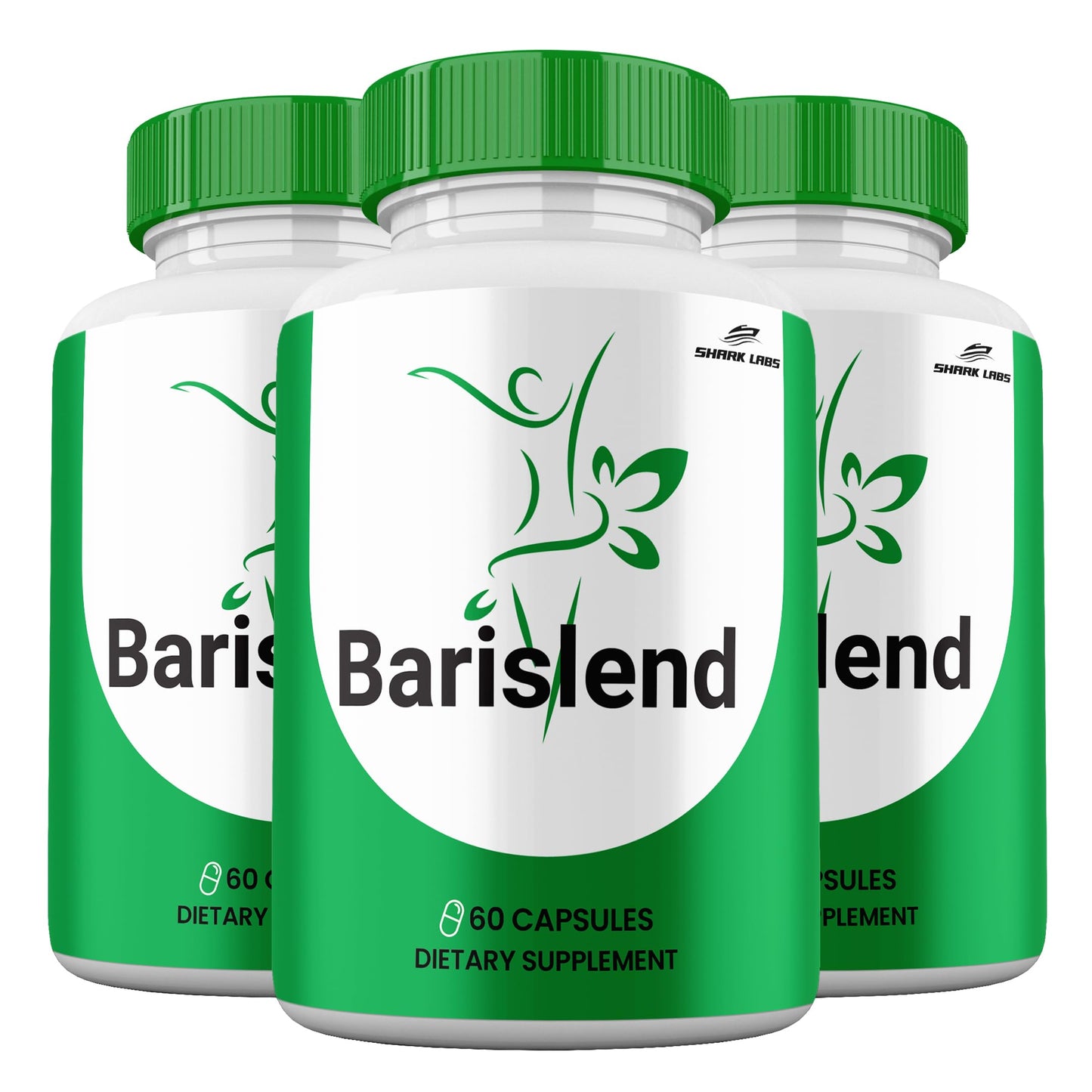 Shark Labs Barislend Capsule Supplement, Maximum Potency, Official Barislend Pills, Vitamin for Men and Women, 60 Capsules