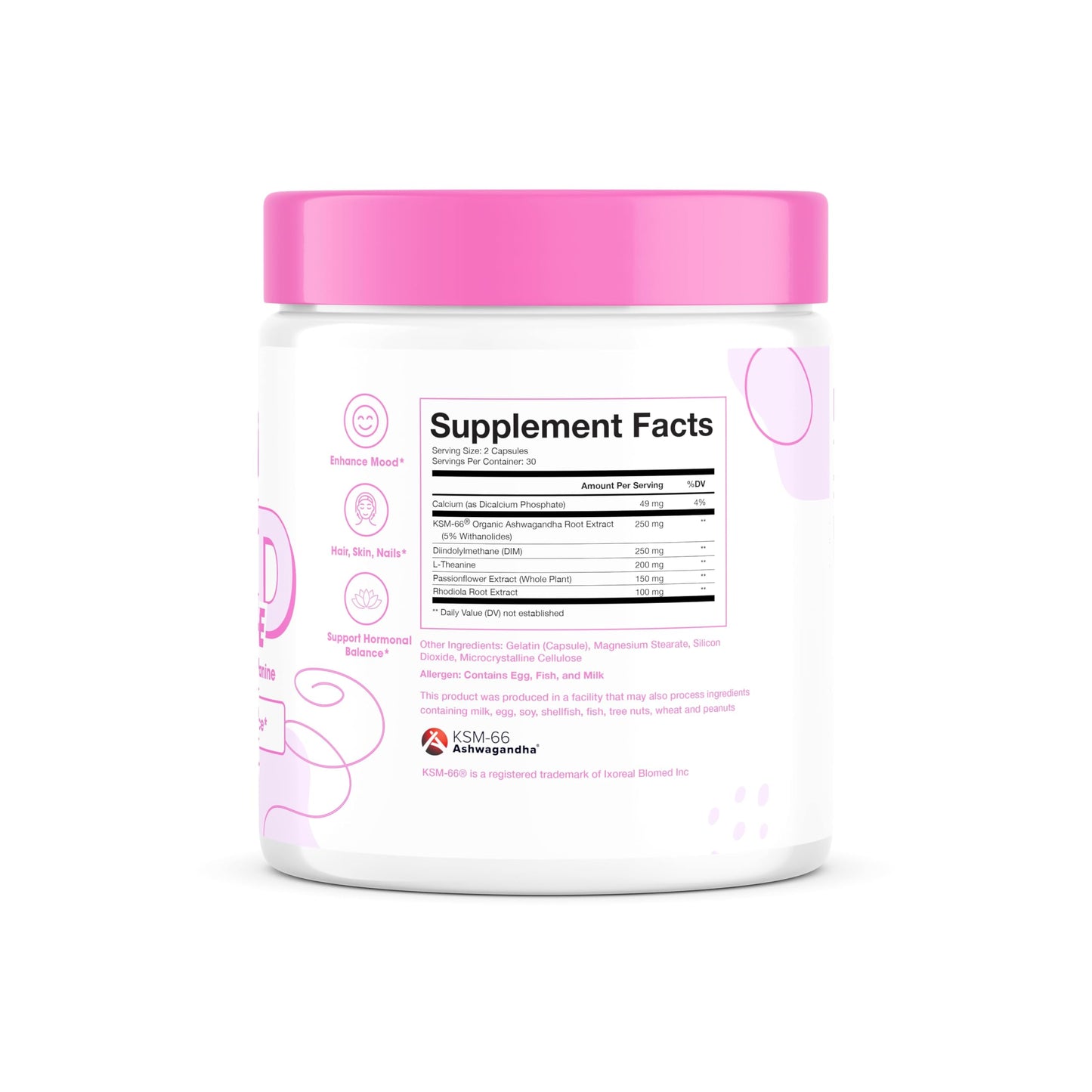 Obvi Goodbye Daily Relaxation Capsules 60 Count