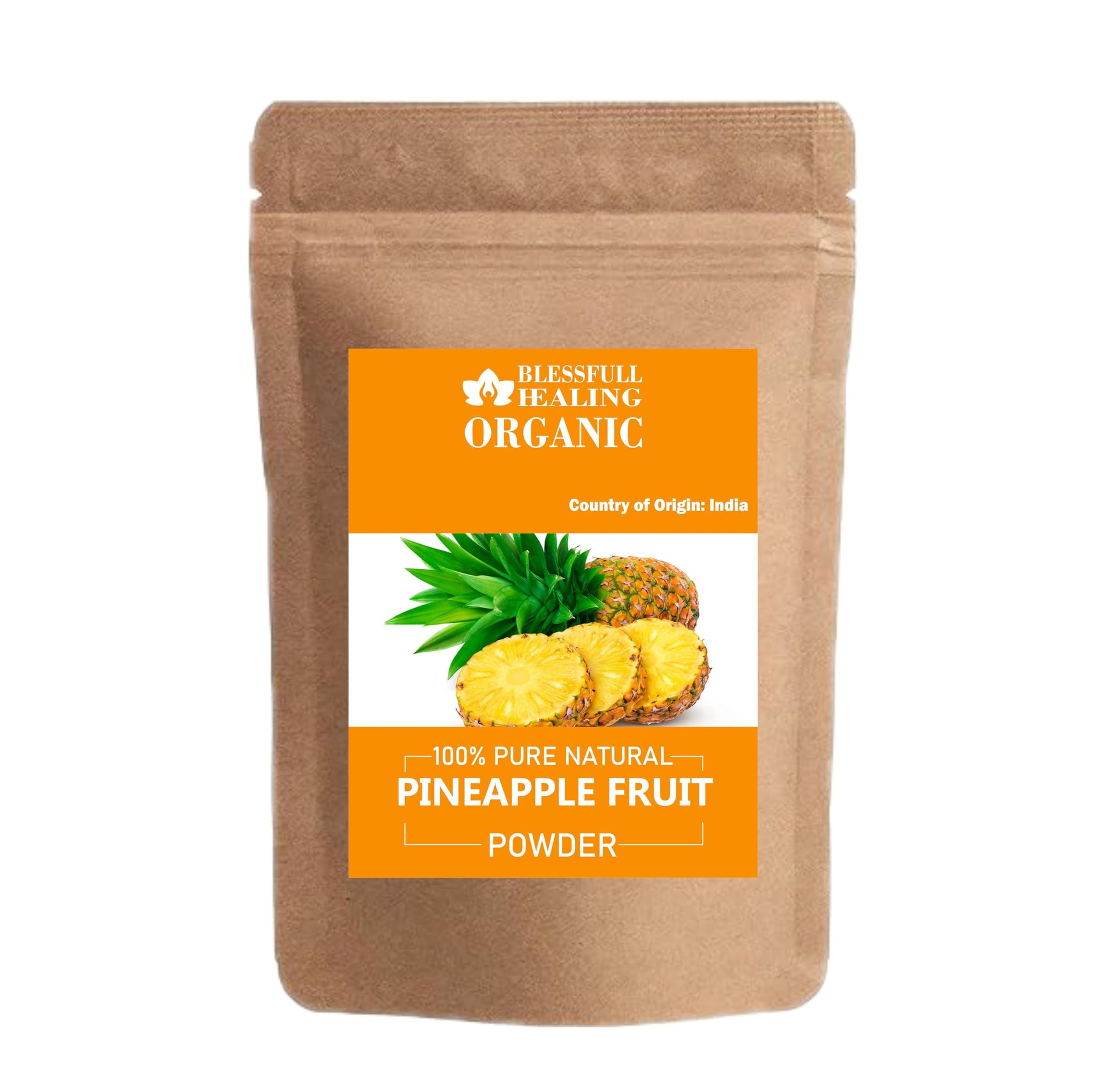 Blessfull Healing Organic Pineapple Fruit Powder 3.5274 oz