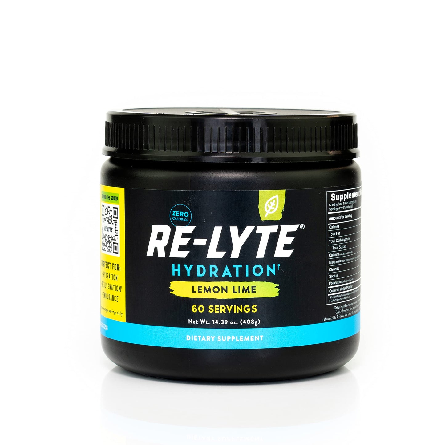 REDMOND Re-Lyte Hydration Electrolyte Powder No Added Sugar (Chocolate) 7.62 Ounce