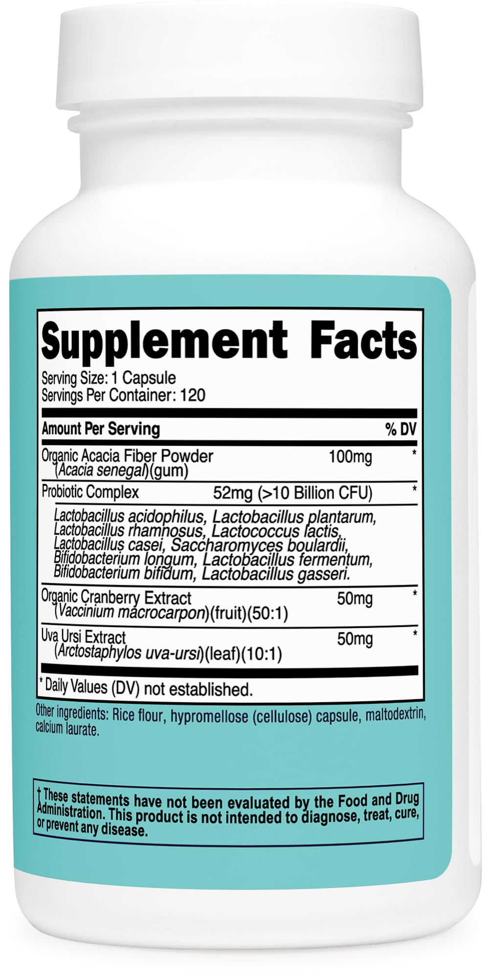 Nutricost Probiotic for Women 10 Billion CFU, 120 Capsules