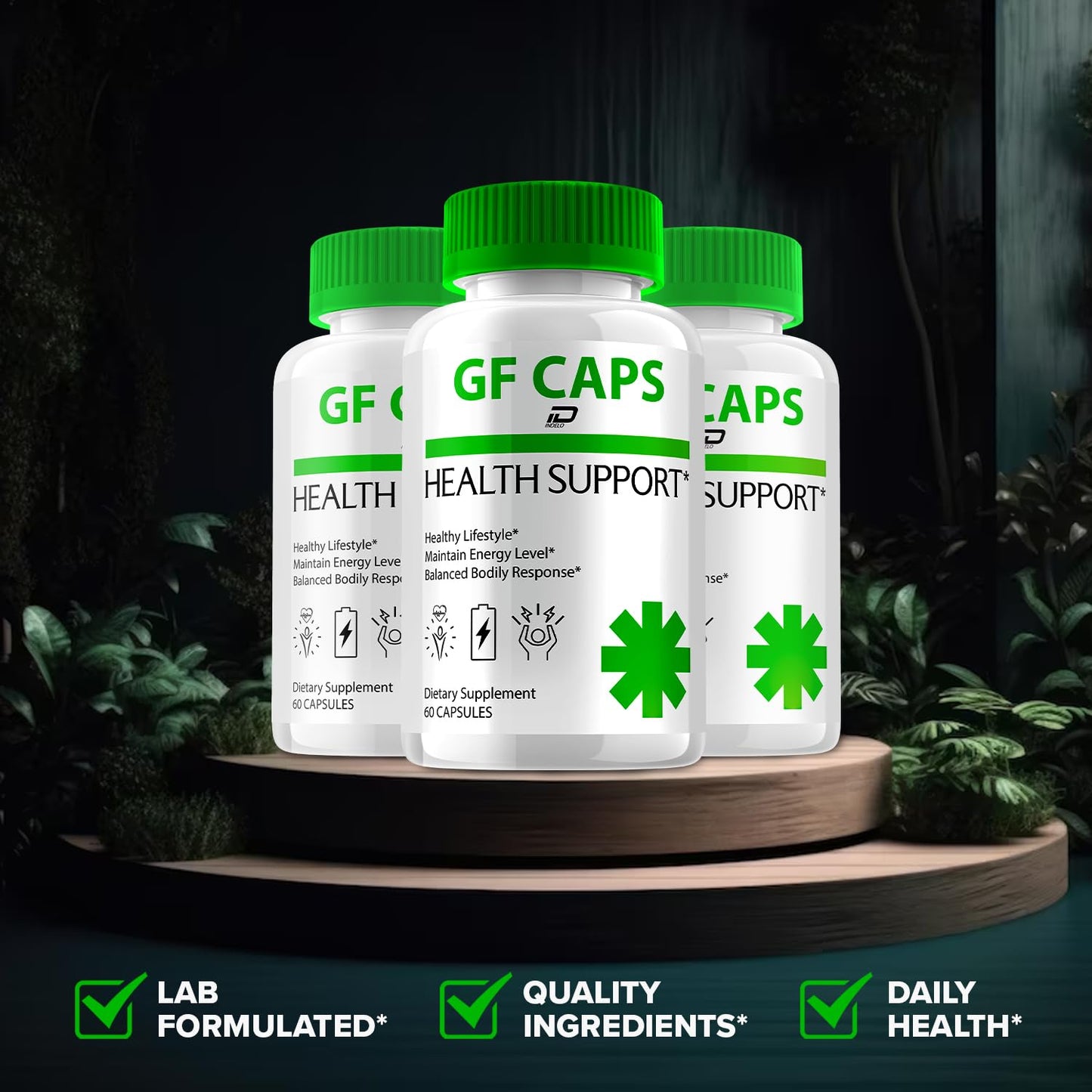 Indelo GF Caps Capsules 60 Capsules