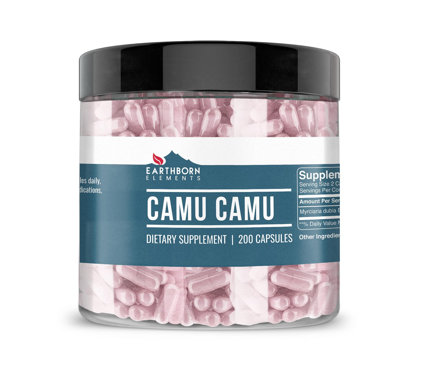Earthborn Elements Camu Camu Capsules 200