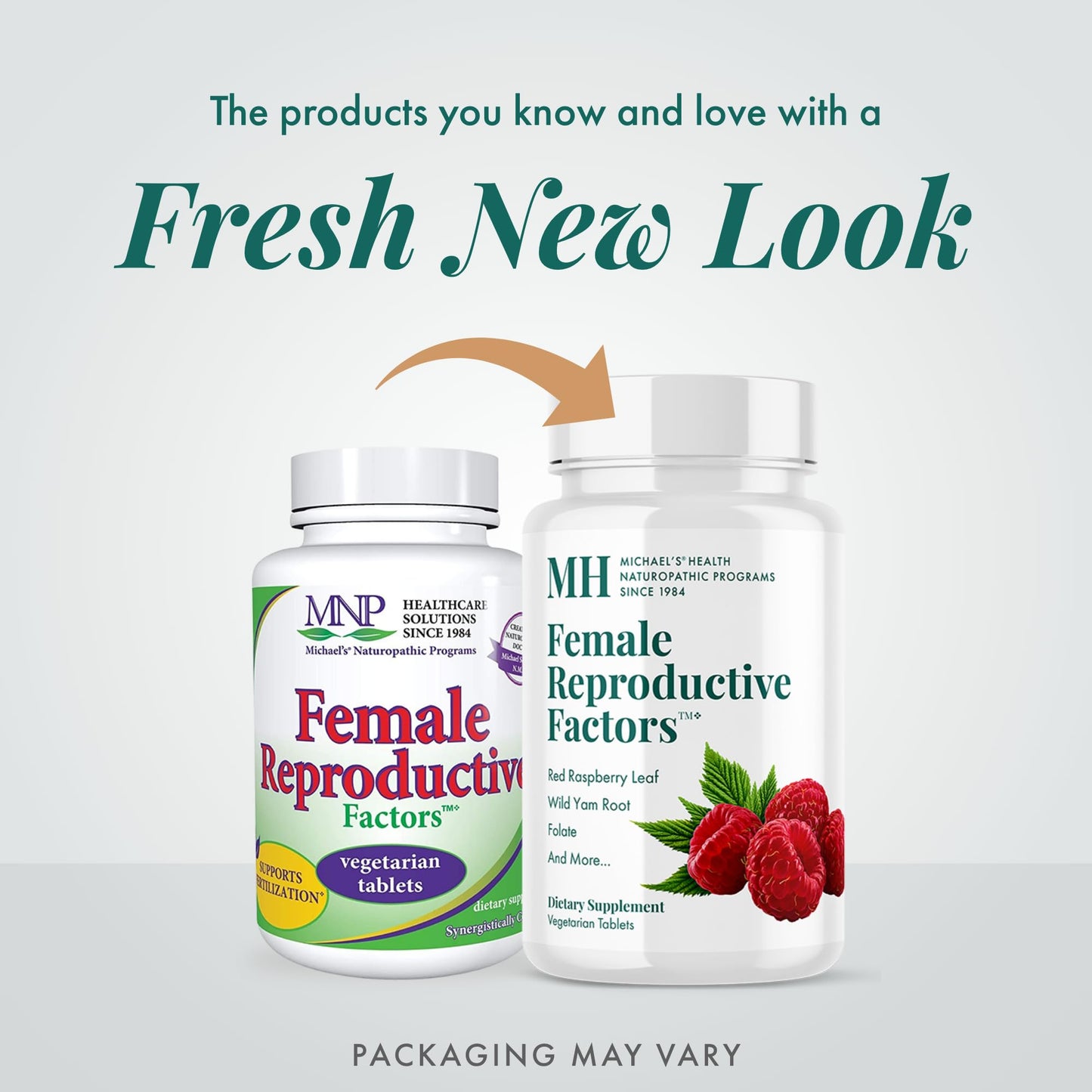 Michael's Health Naturopathic Programs Female Reproductive Factors Vegetarian Tablets 60 Count