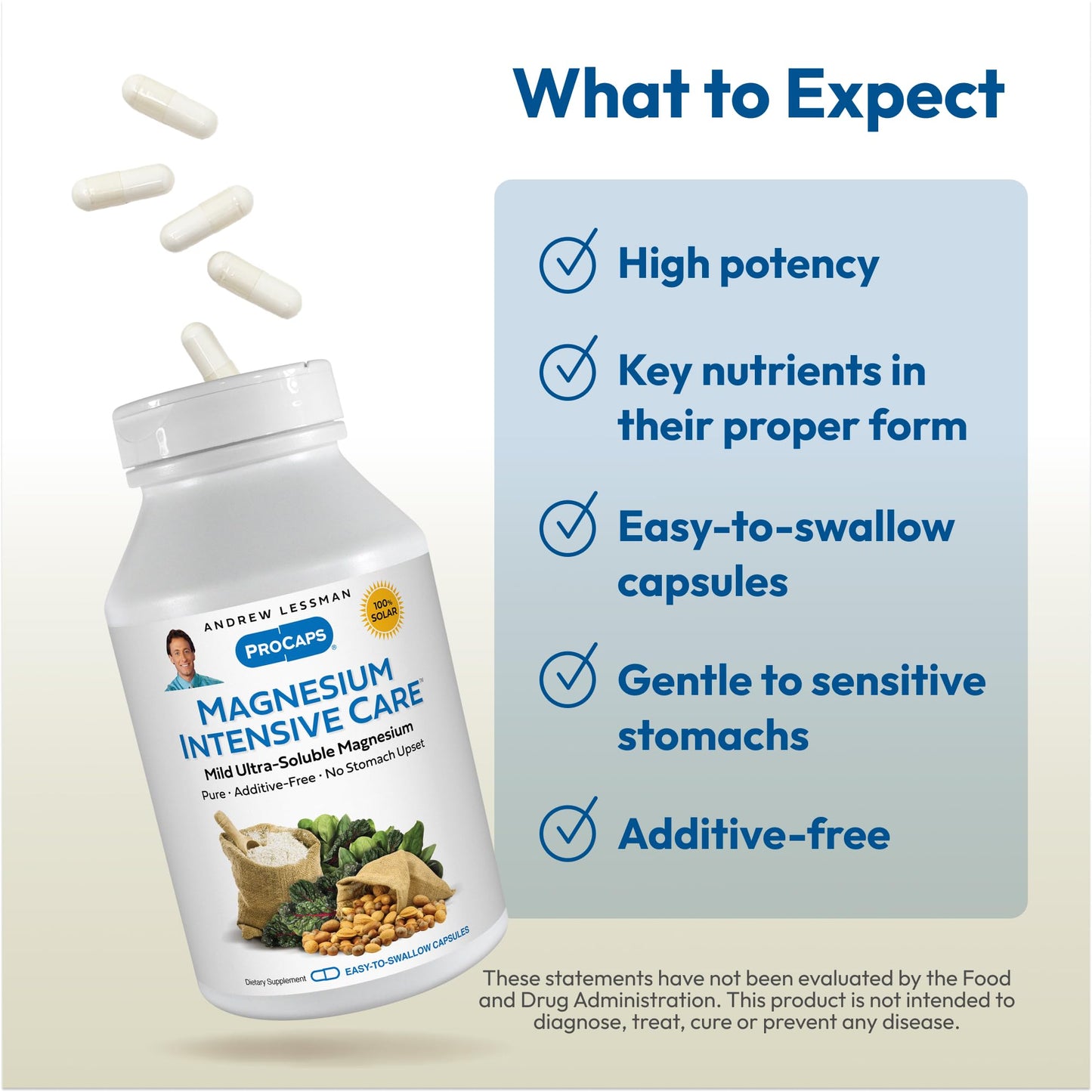ANDREW LESSMAN ProCaps Magnesium Intensive Care Capsules 60