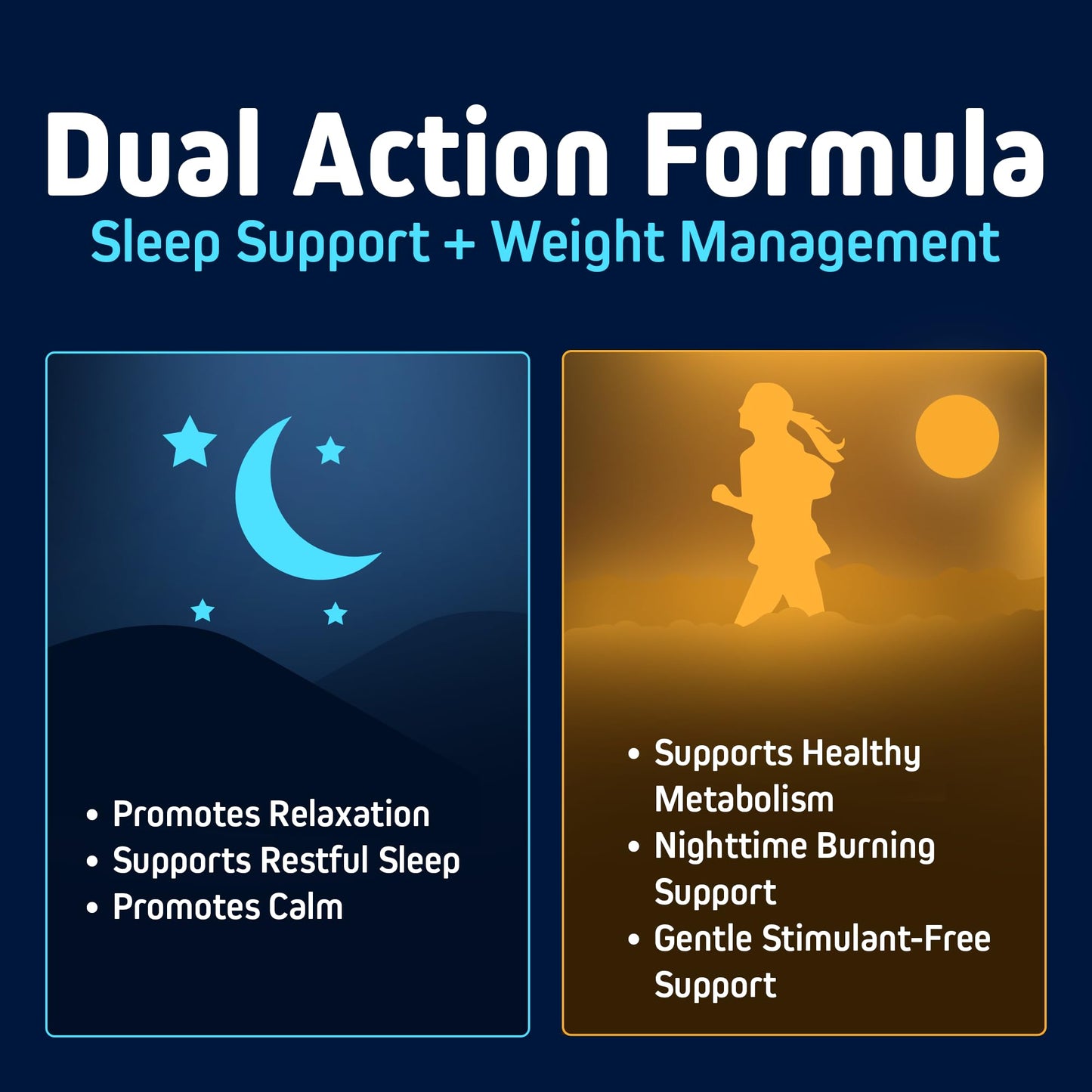 Herbtonics Night Time Burn & Sleep Complex Capsules 120 Count