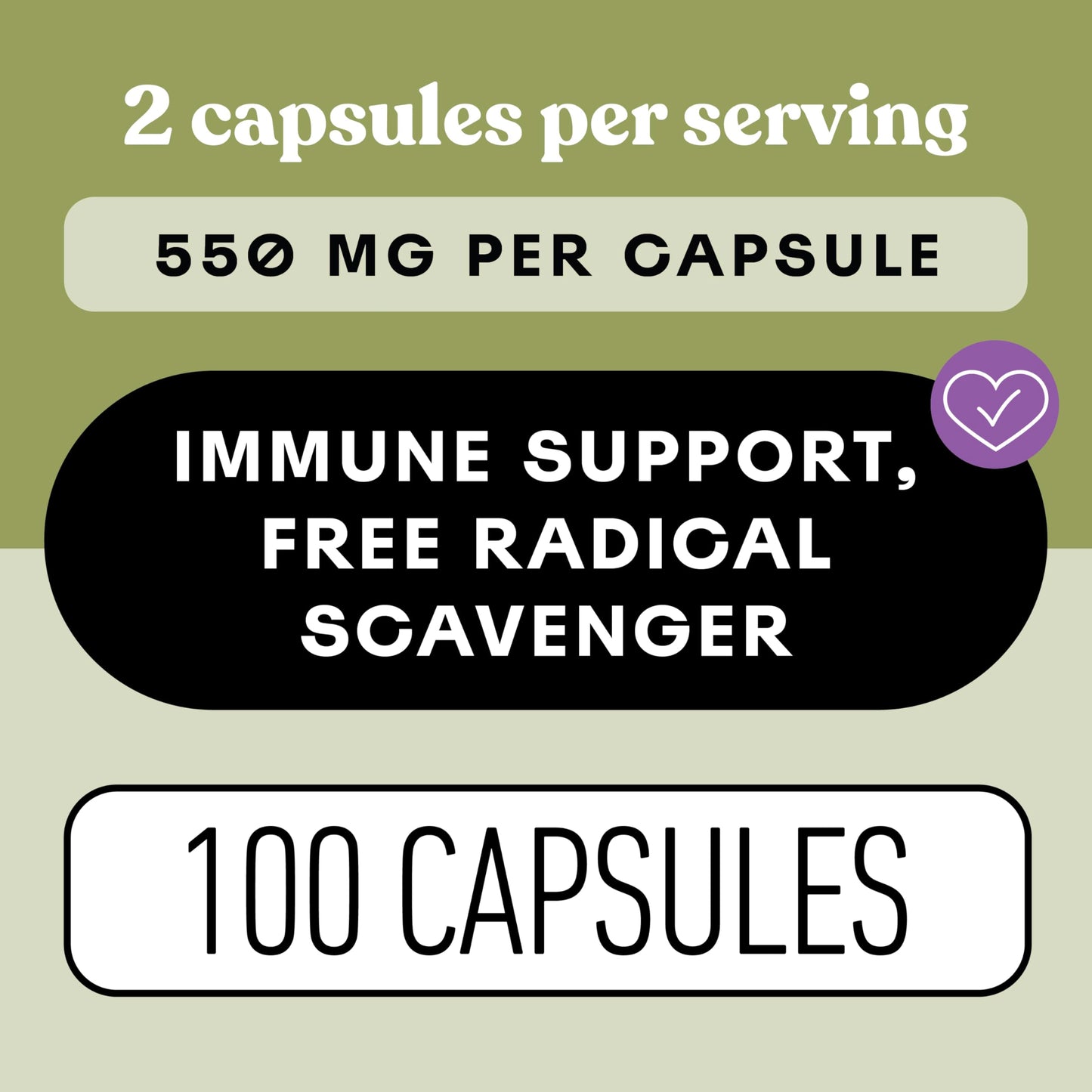 Complete Natural Products Organic Olive Leaf Extract 550mg, 100 Capsules