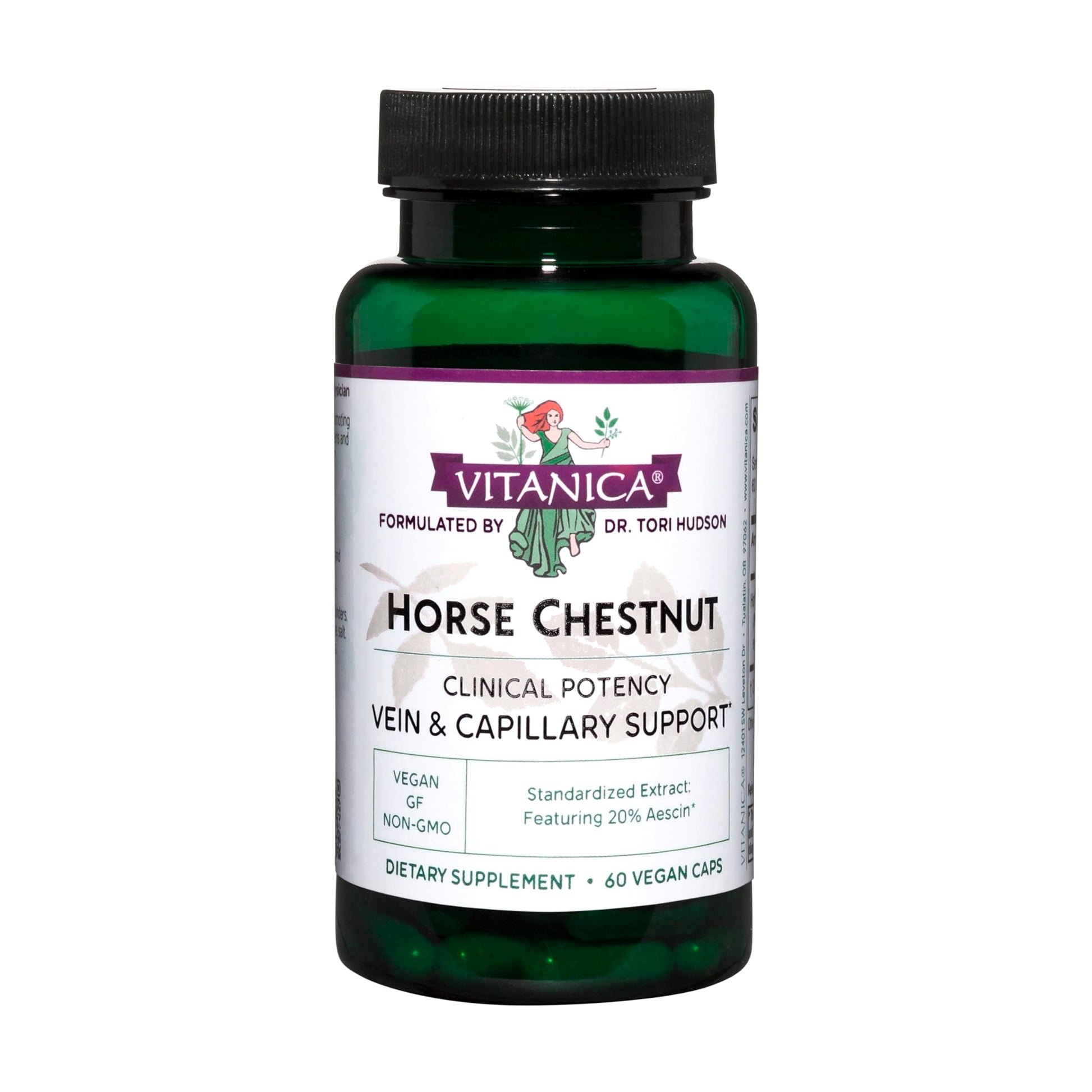 Vitanica Horse Chestnut Capsules, 60 Count