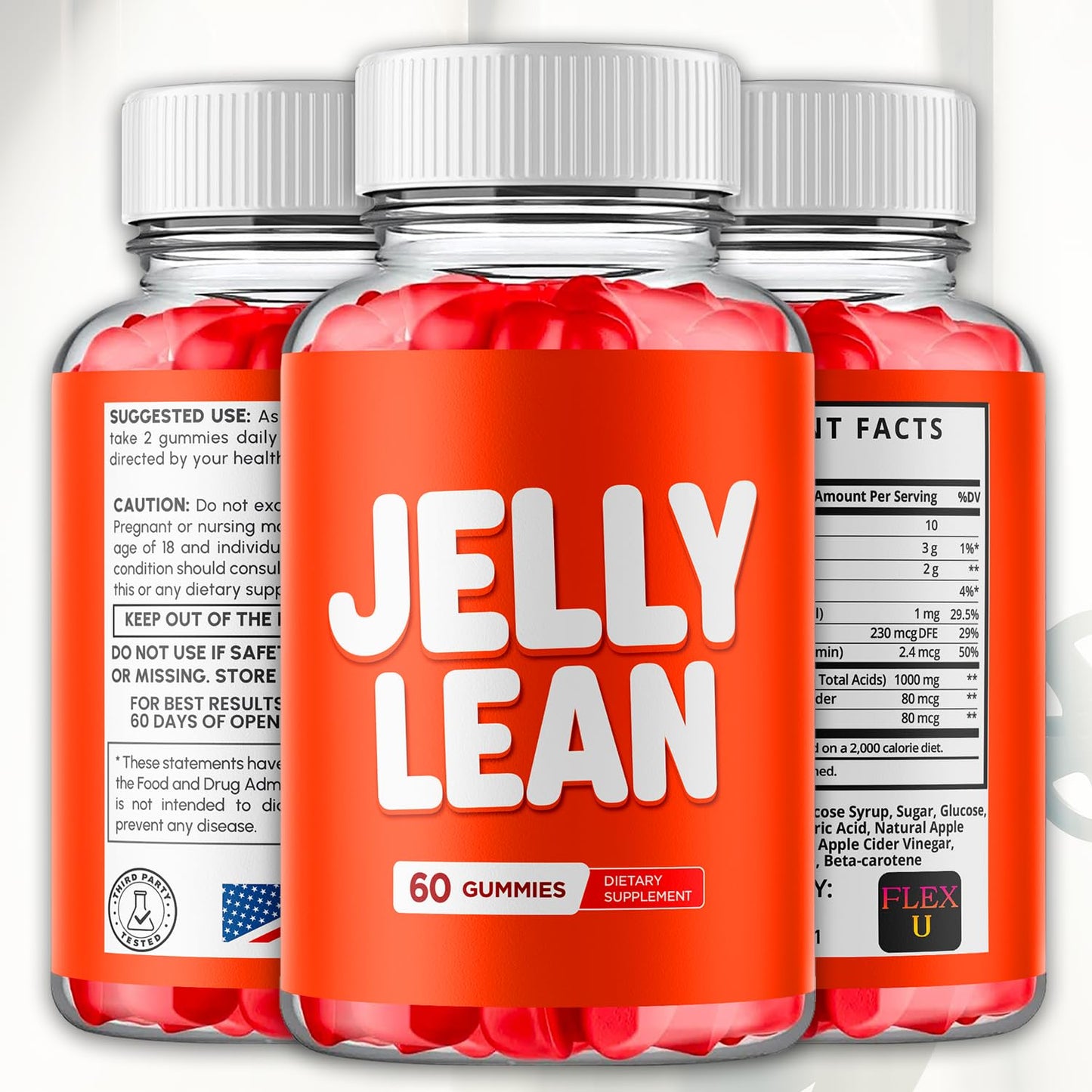 Flex University Jelly Lean Gummies - 120 Gummies