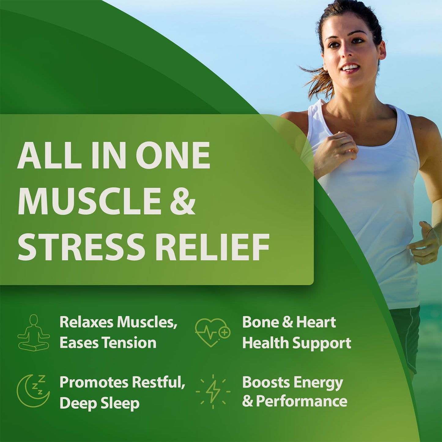 PlantFusion Vegan Magnesium Complex 375mg from Sea Water Capsules, 60 Count