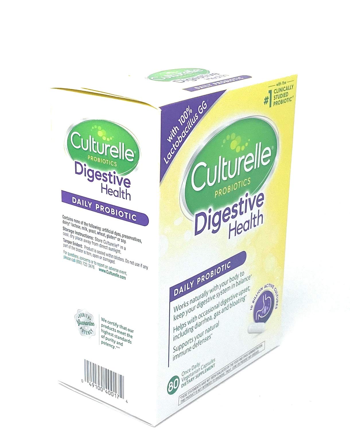Culturelle Digestive Health Probiotic Capsule 80 Capsules