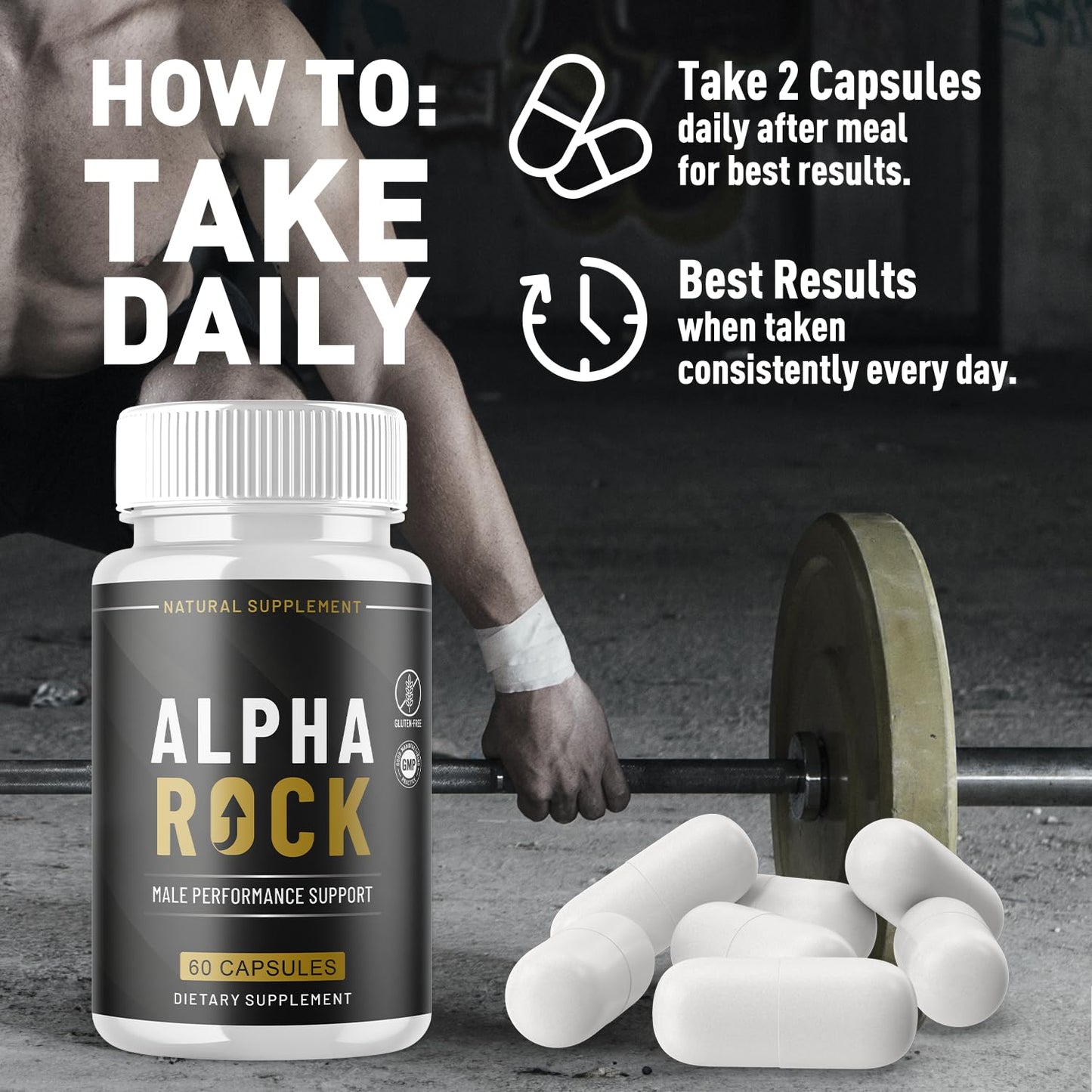Flex University Alpha Rock Pills for Men Capsules 300