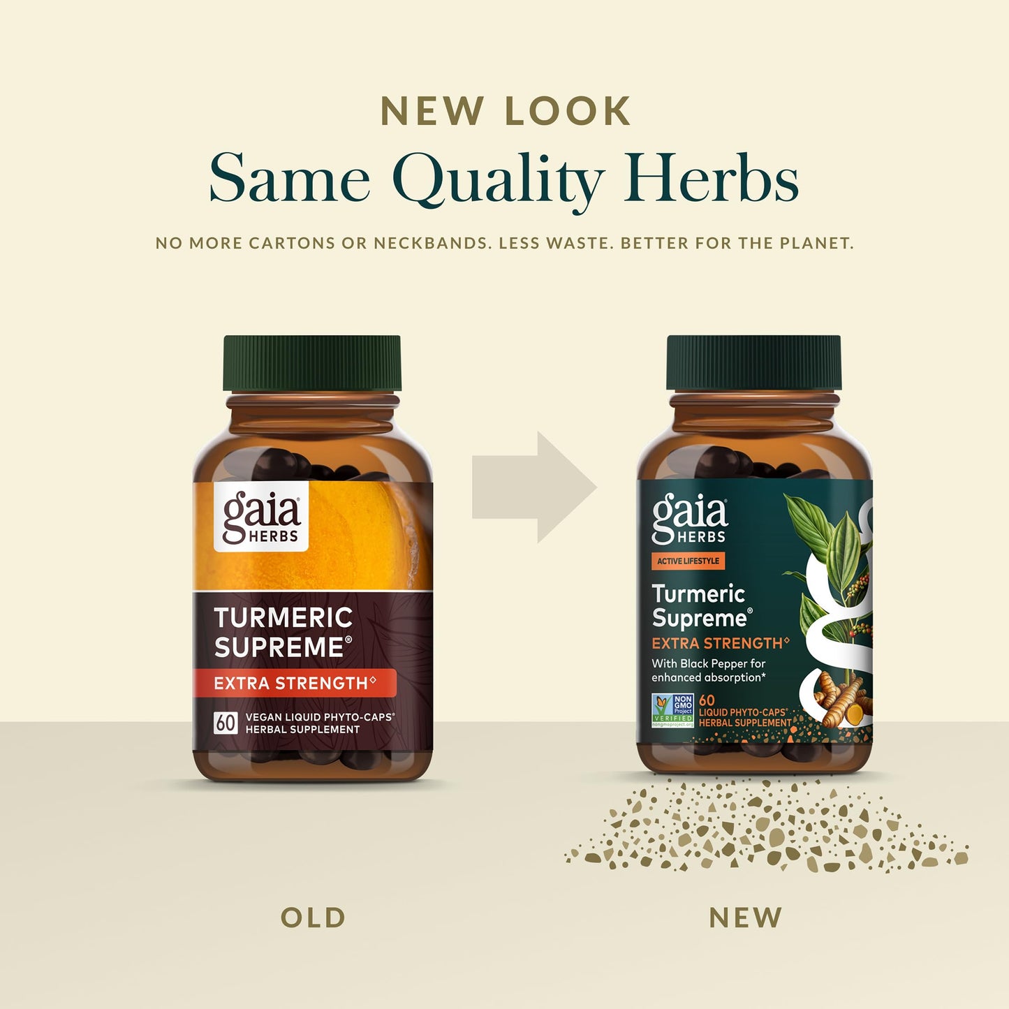 Gaia Herbs Turmeric Supreme Extra Strength Capsule, 60 Count