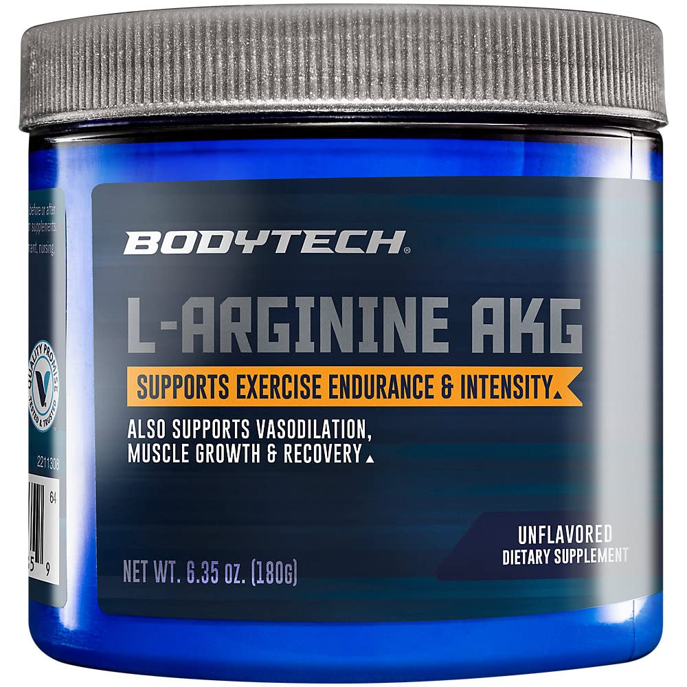 BodyTech L-Arginine AKG 3000MG Powder 6.35 Ounces