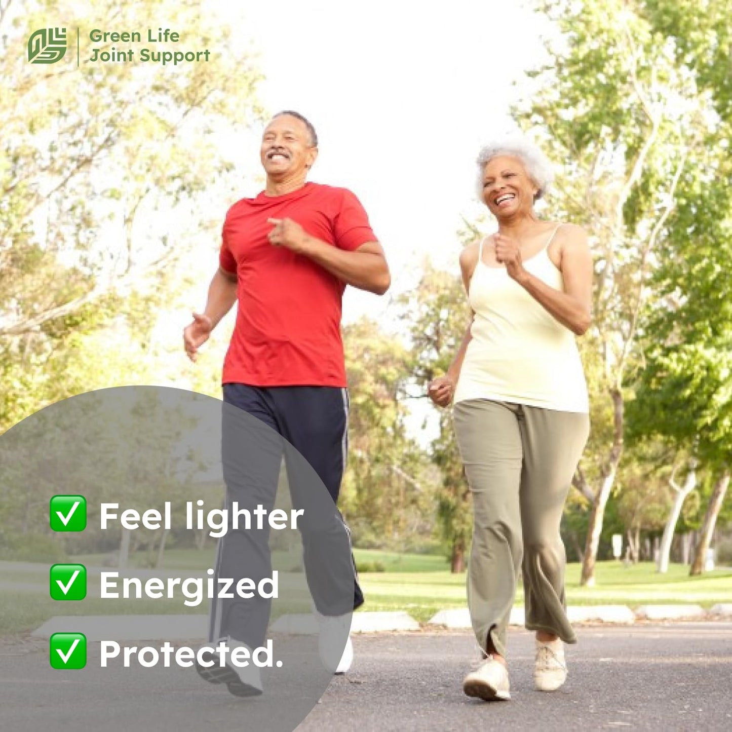 Green Life Org Dual Defense Joint & Liver Support Supplement Capsule, 60 Capsules