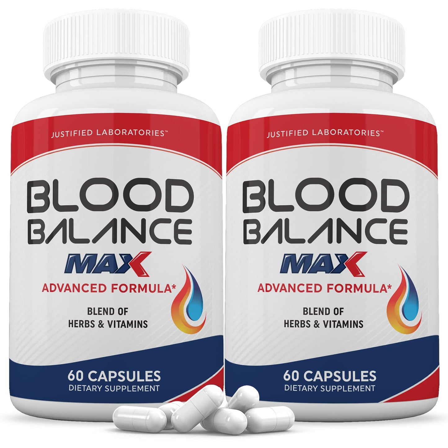 Justified Laboratories Blood Balance Max Capsules 180 Count