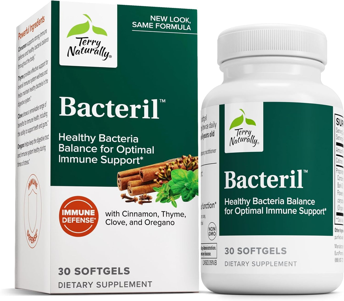Terry Naturally Bacteril Intestinal Support Softgels, 30 Softgels