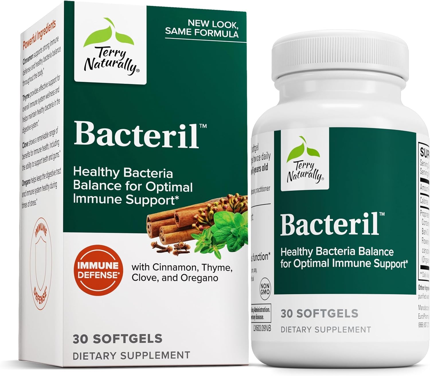 Terry Naturally Bacteril Intestinal Support Softgels, 30 Softgels