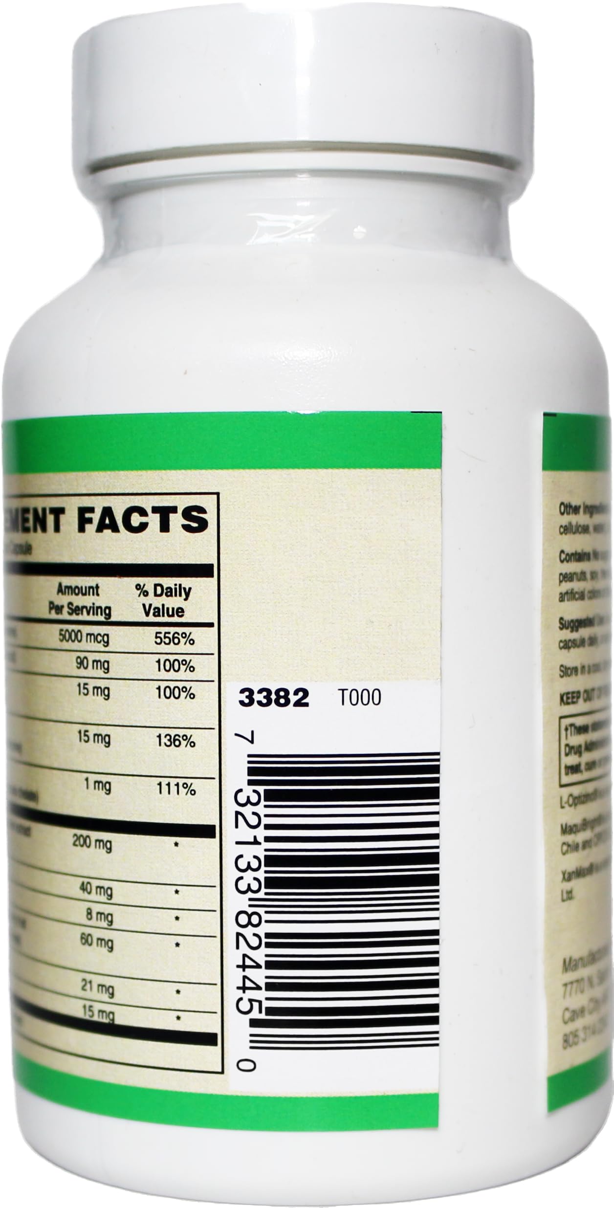 AlchePharma Advanced Eye Care Supplement XanMax Marigold Extract, Lutein & Zeaxanthin Capsule, 1 Count