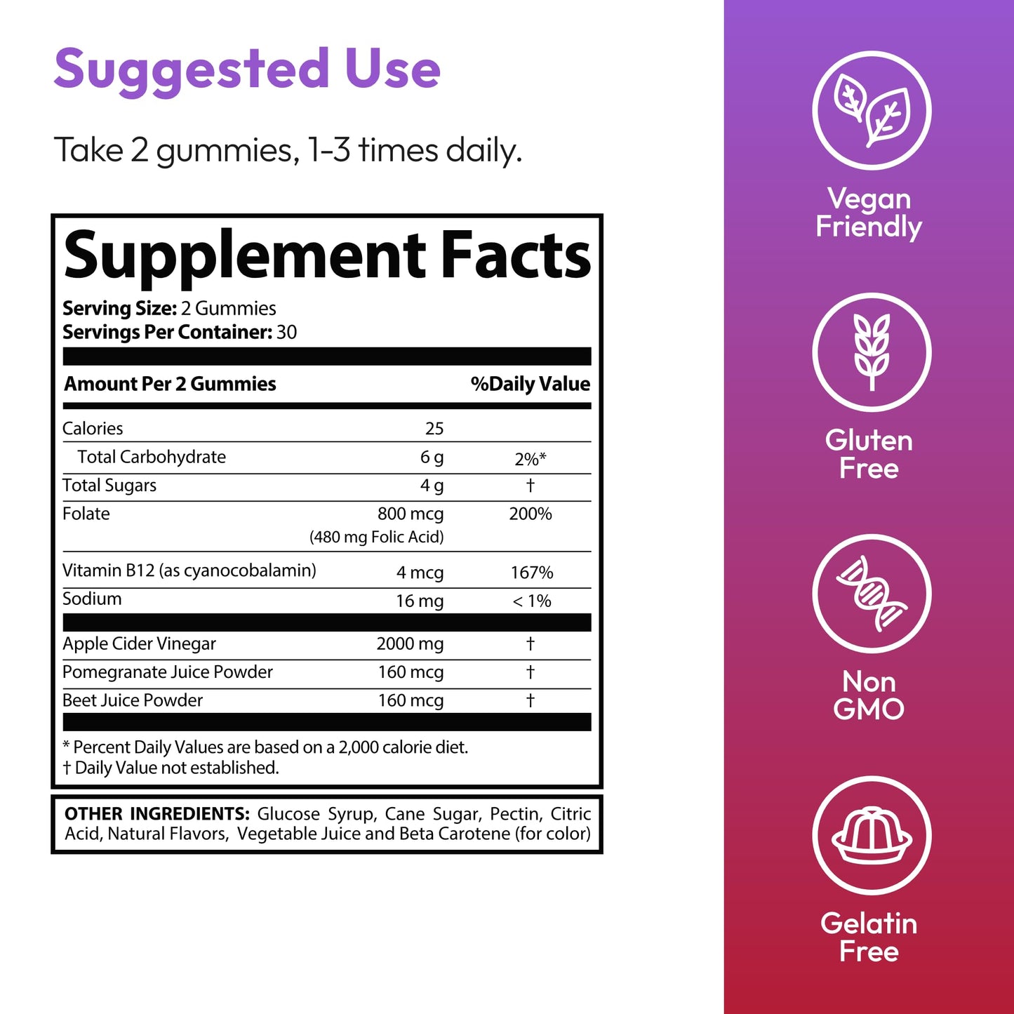 Justified Laboratories Premier Keto ACV Gummies Extreme 60 Count