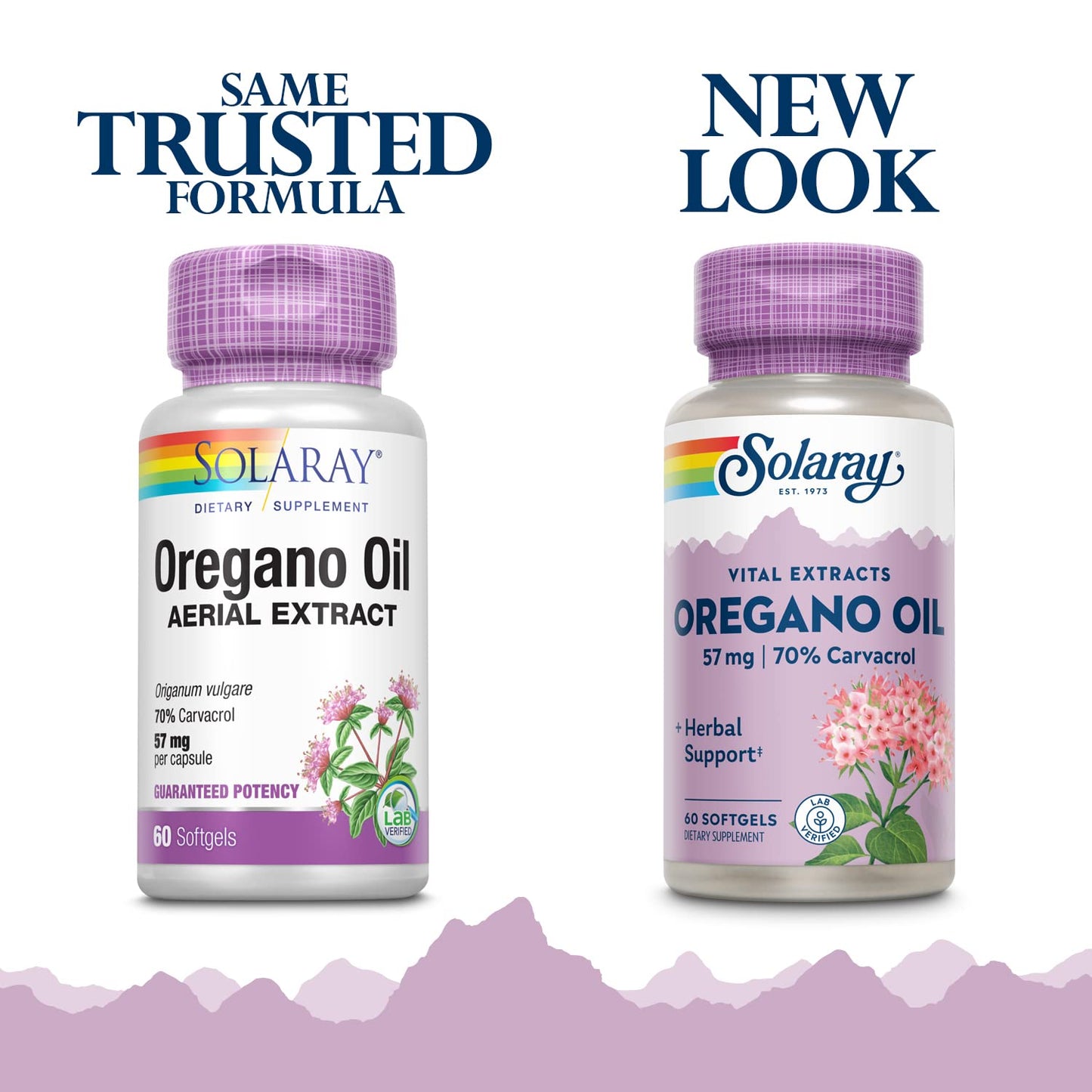 Solaray Oregano Oil Softgels 60 Count