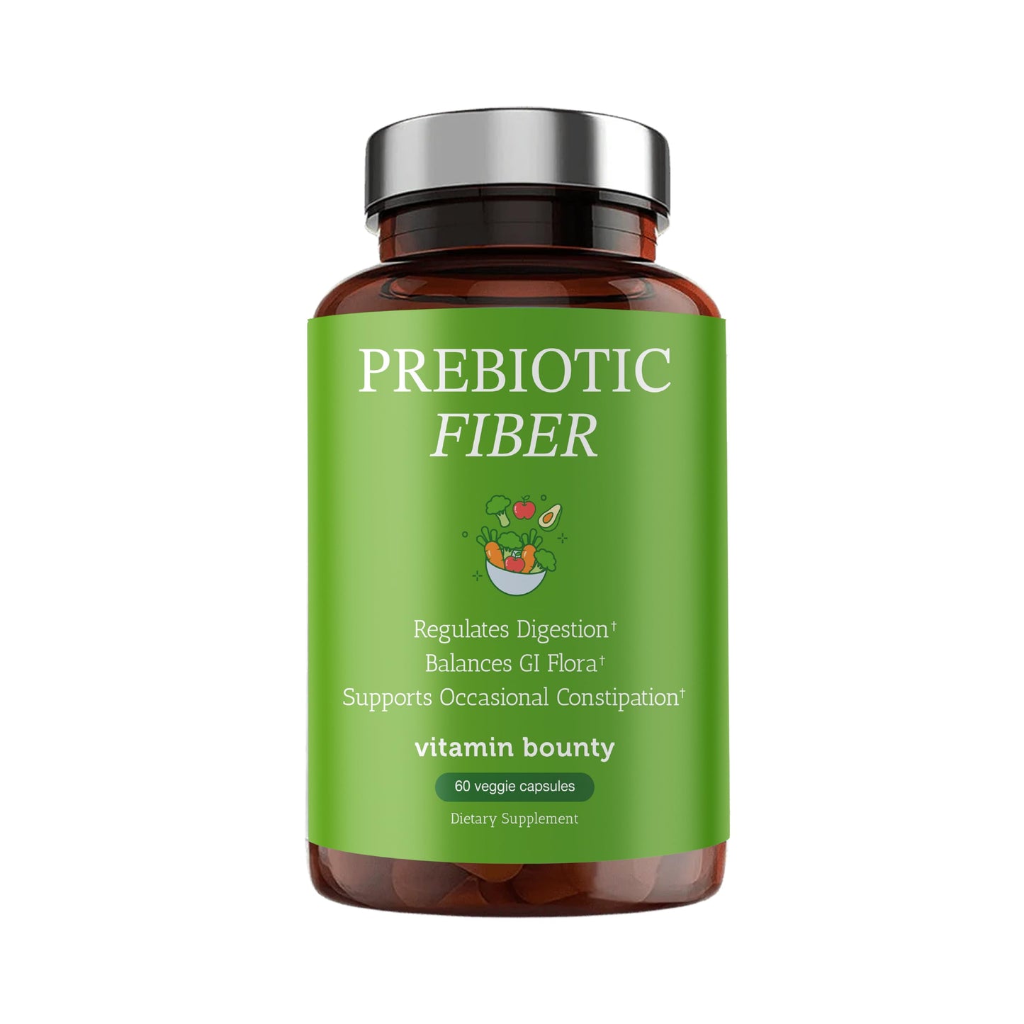 Vitamin Bounty PreforPro Prebiotics Capsules 60 Capsules