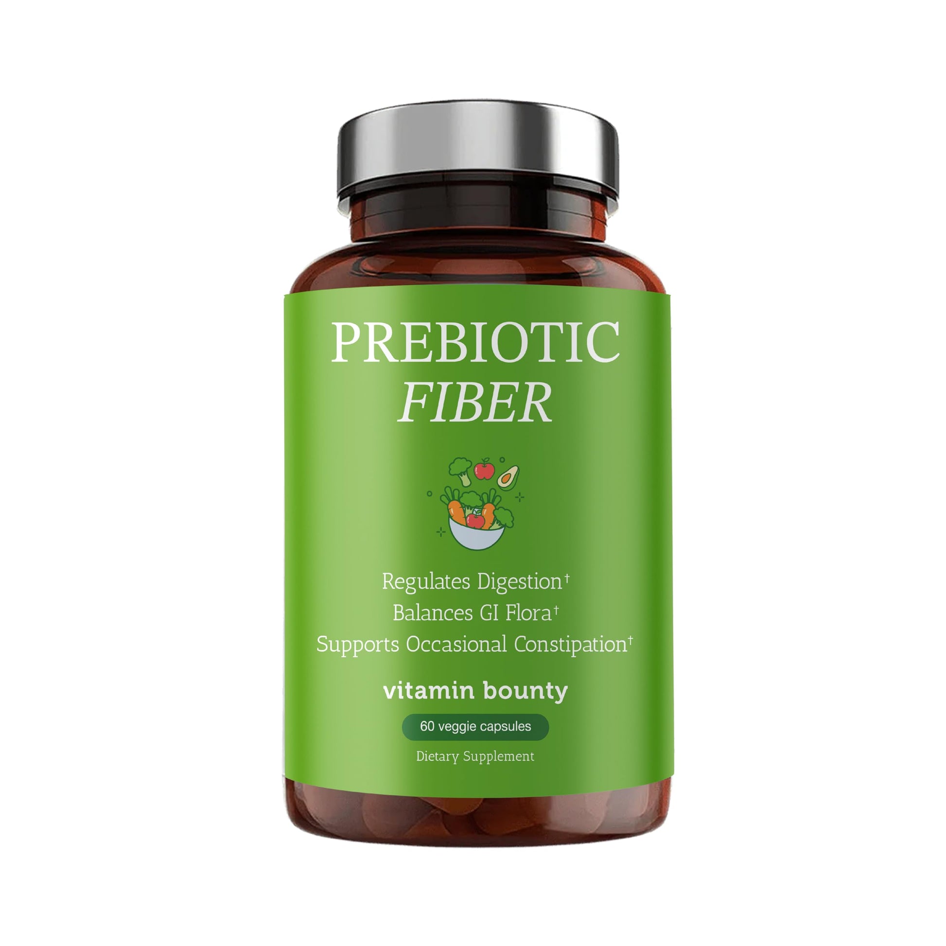 Vitamin Bounty PreforPro Prebiotics Capsules 60 Capsules