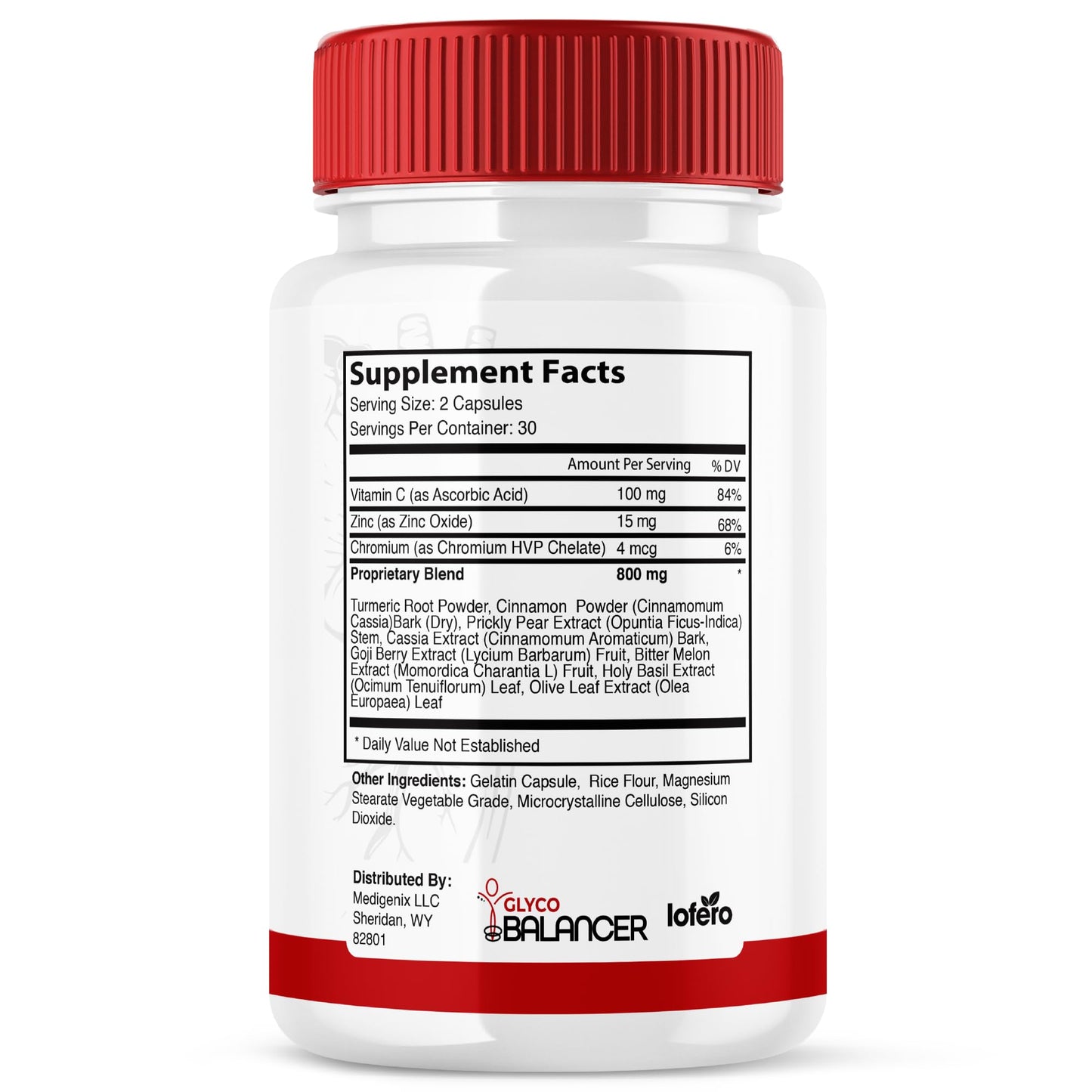 Lofero Glyco Balancer Capsule, 60 Count