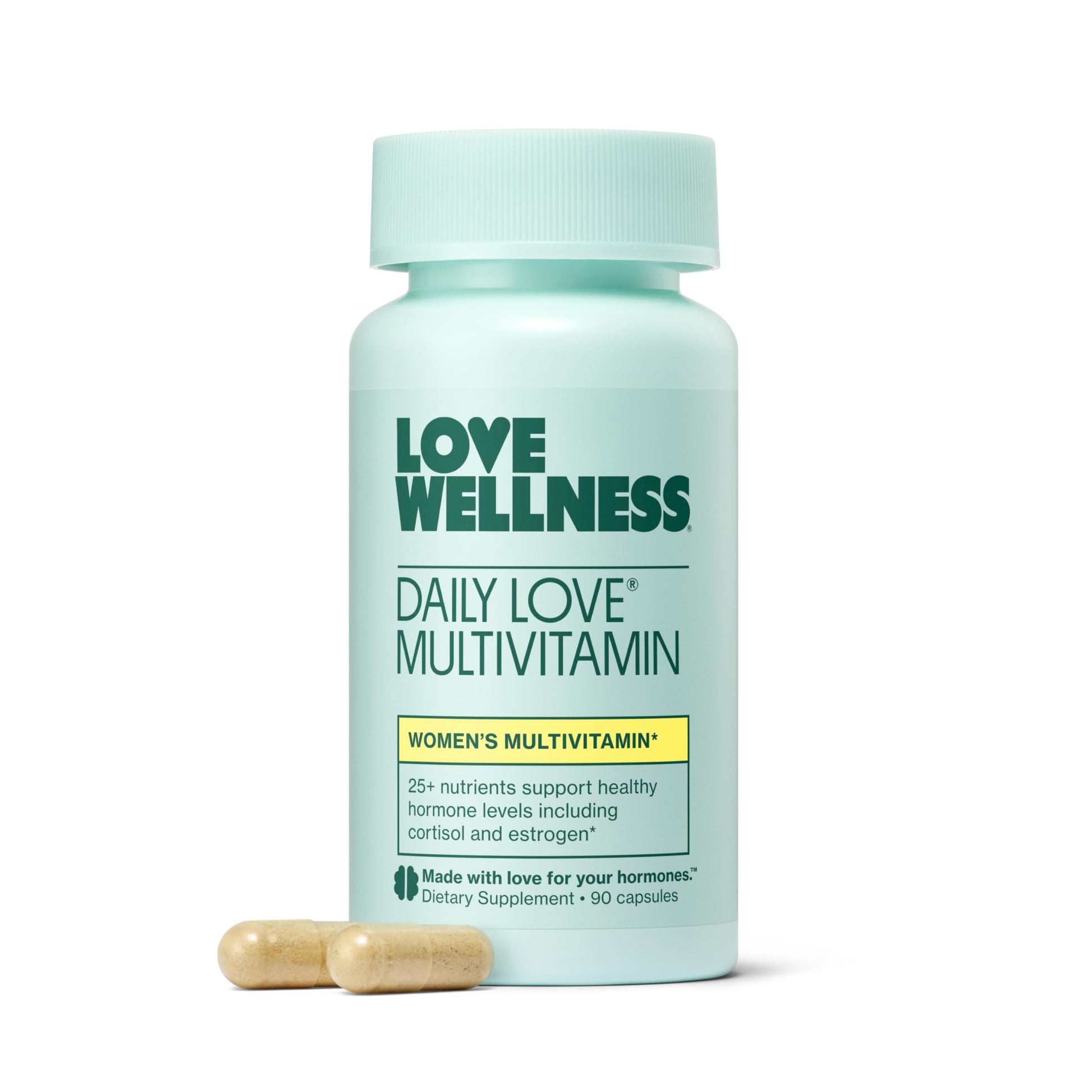 Love Wellness Daily Love Multivitamin for Women Capsule, 60 Count