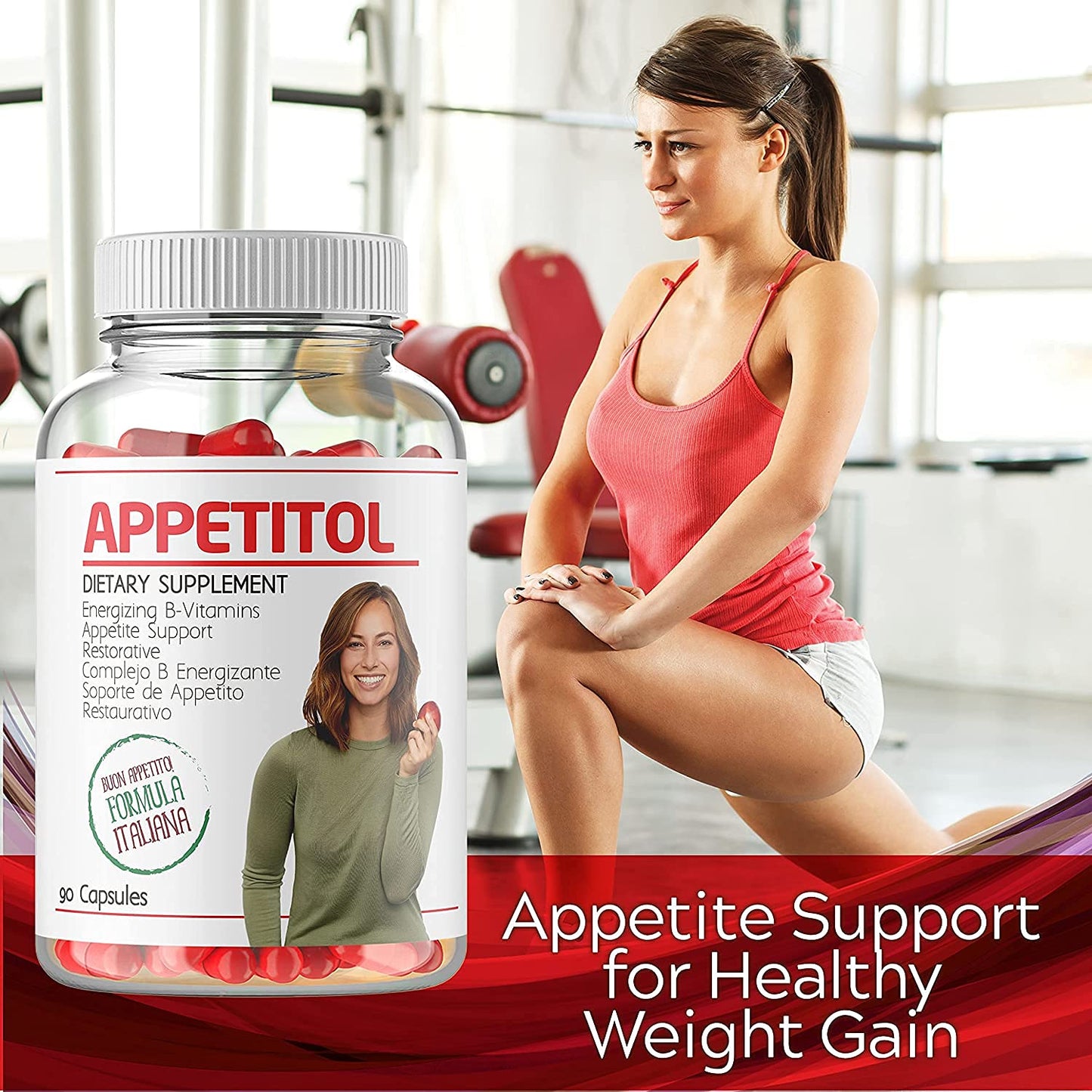 CJ Labs Appetitol Appetite-Weight Gain Capsules 90 Count