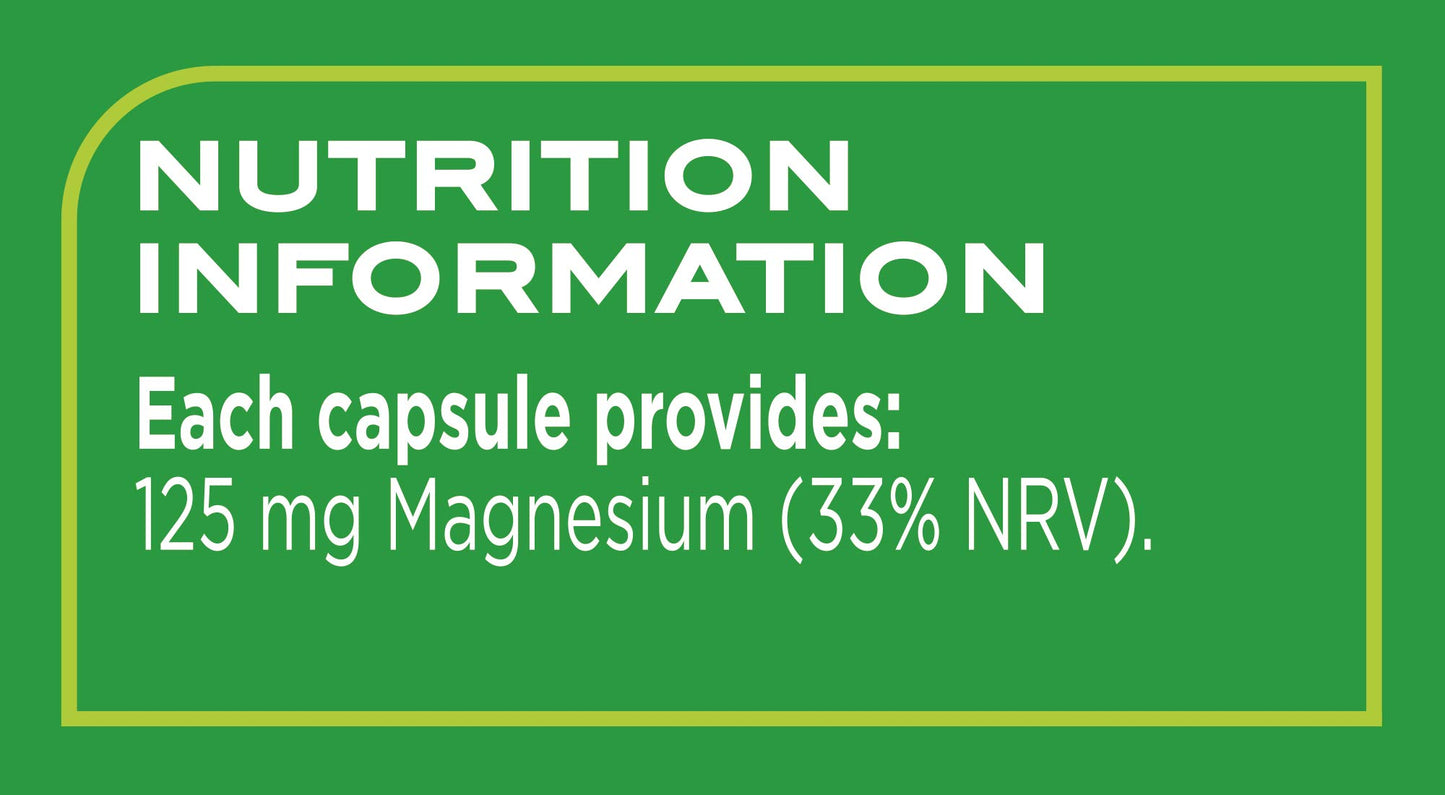 Reflex Nutrition Albion Magnesium 125mg Capsules, 90 Capsules