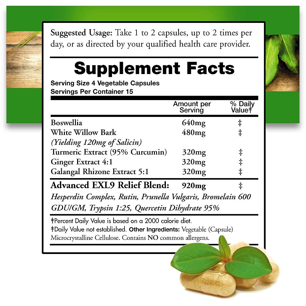 Doctors Nutra Nutraceuticals InflamEzze Capsules 60 Count