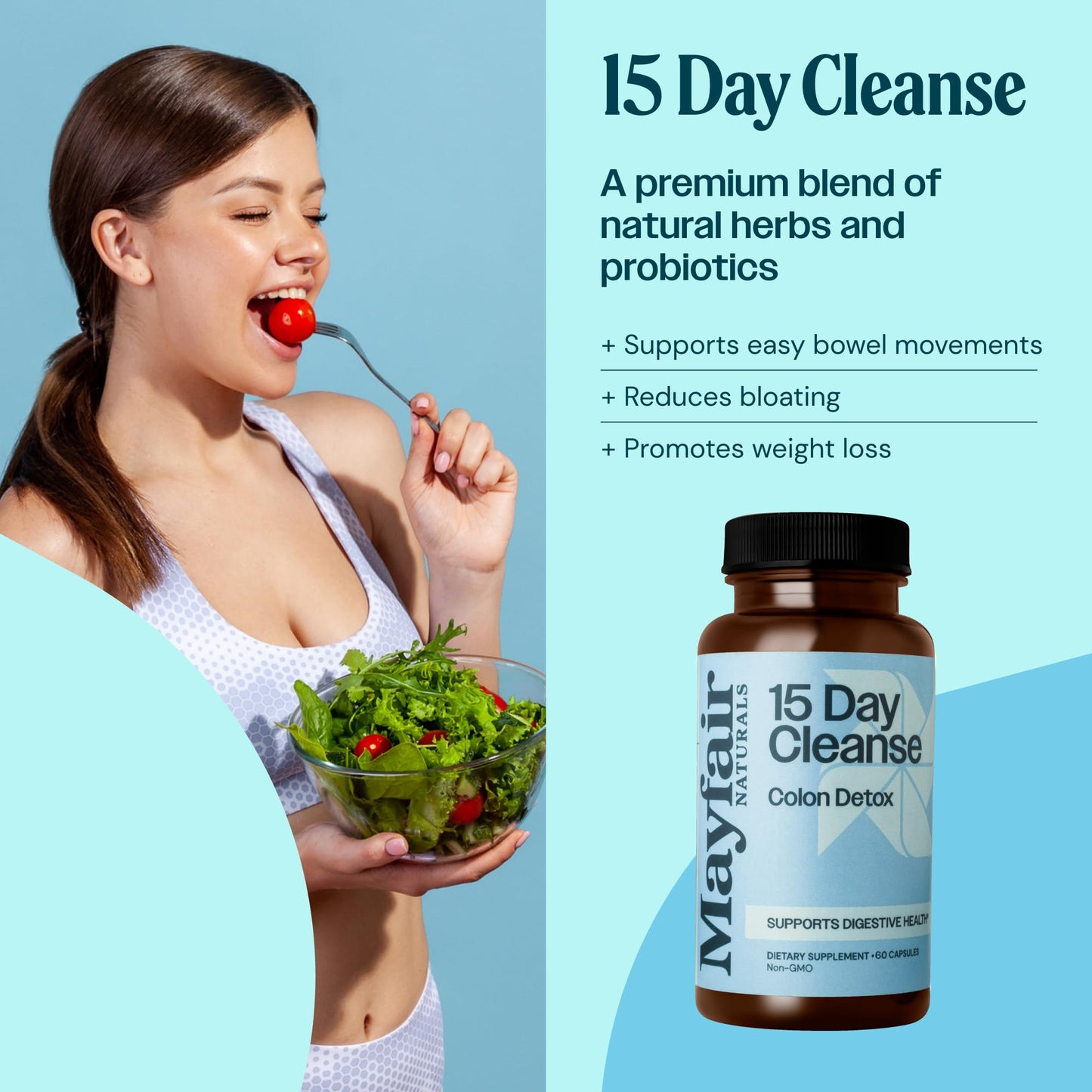 Mayfair Naturals Colon Detox 60 Capsules
