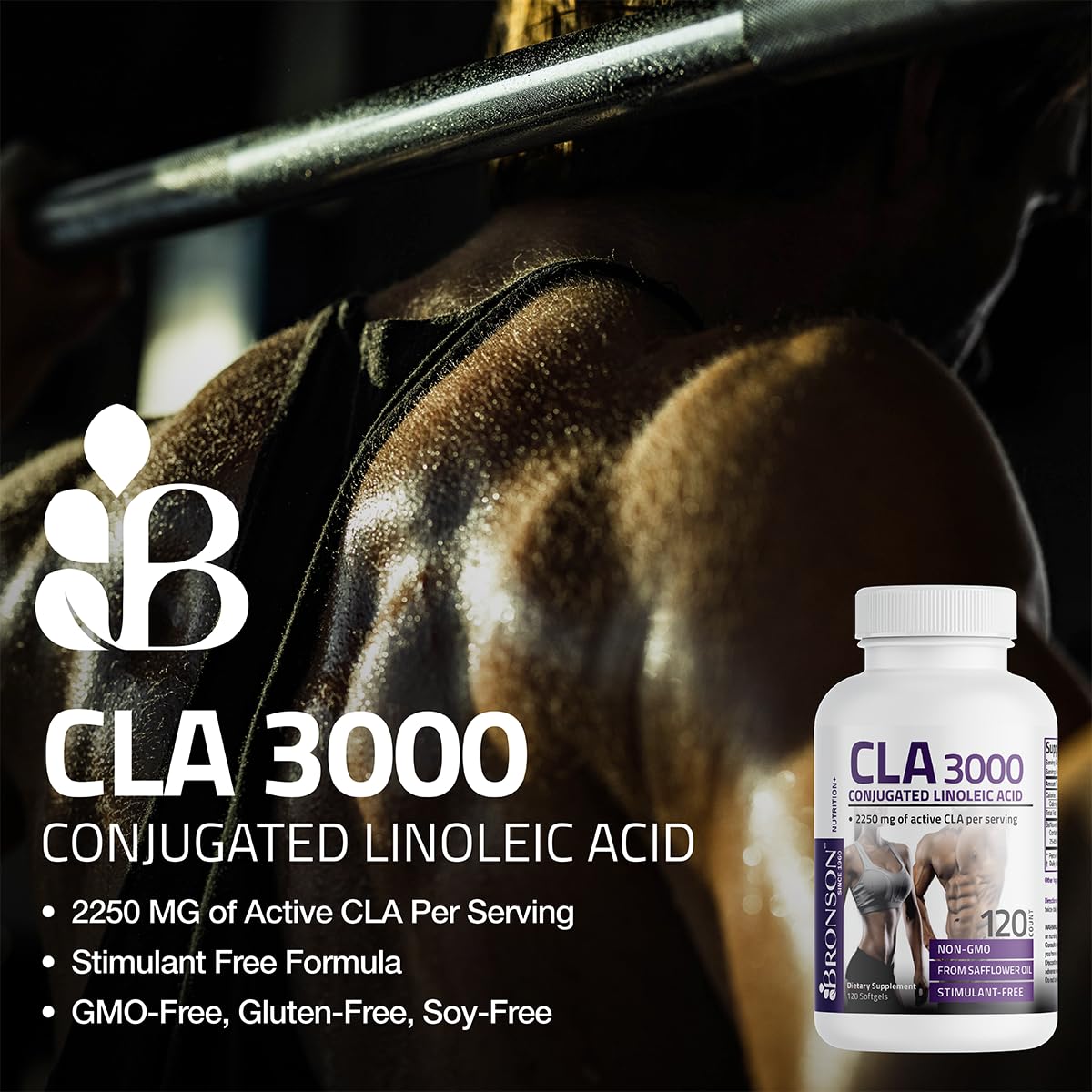 Bronson CLA 3000 Softgels 300