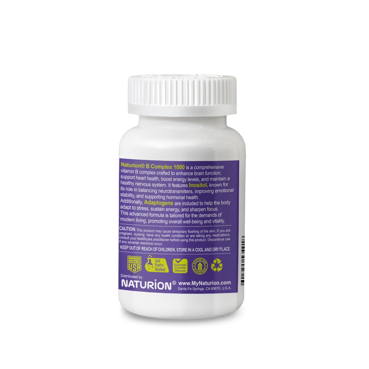 NATURION B Complex 1000 Capsules 120 Count