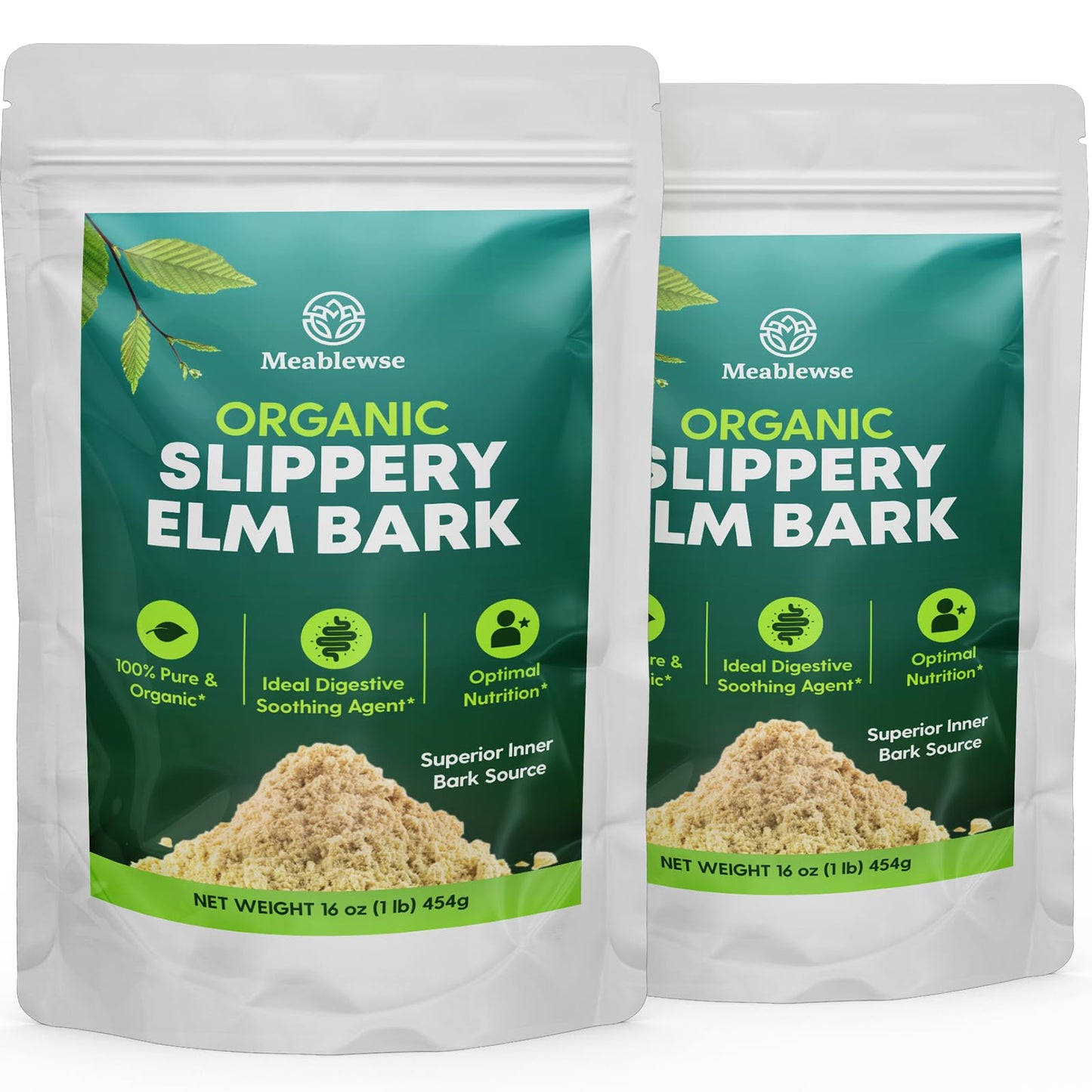 Meablewse Slippery Elm Powder, 32 oz