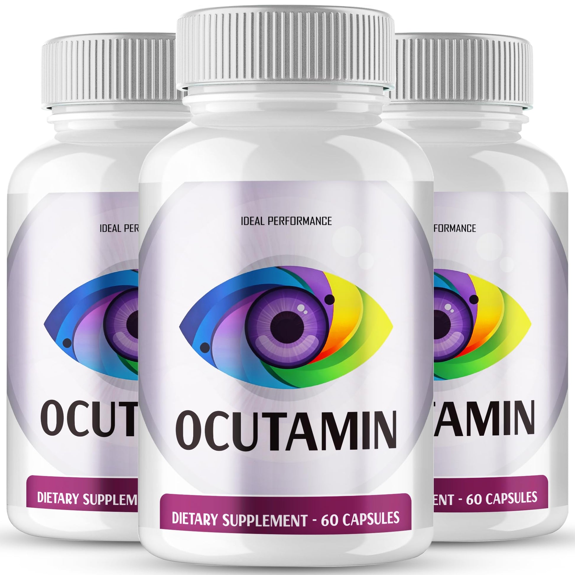IDEAL PERFORMANCE Ocutamin Vision Pills Supplement Capsule 180 Capsules