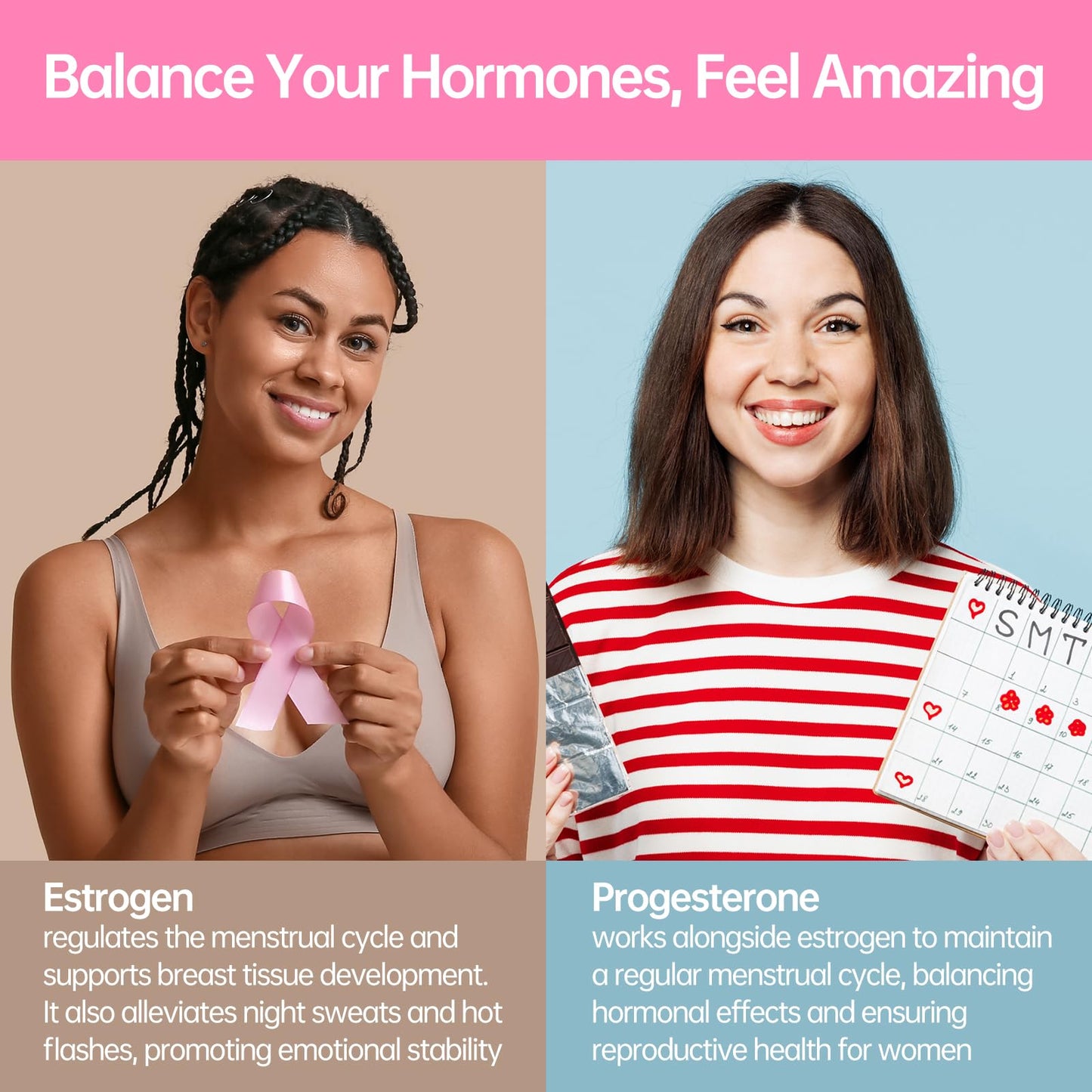 purmeo Women Hormone Balance, Energy and Beauty Support DIM, Natural Herbal Capsules with Vitamin B Complex, Gluten-Free, GMO-Free, Vegan, 60 Capsules